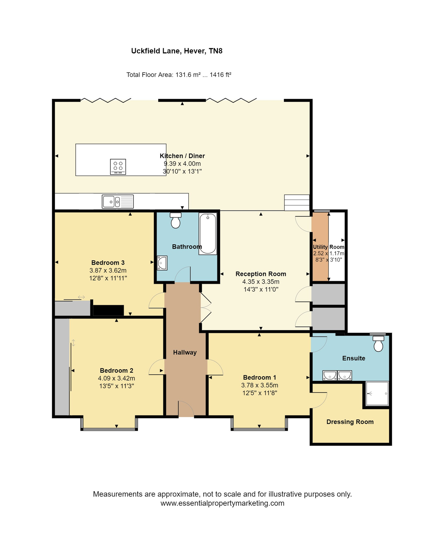 Kenlume, Edenbridge floorplan