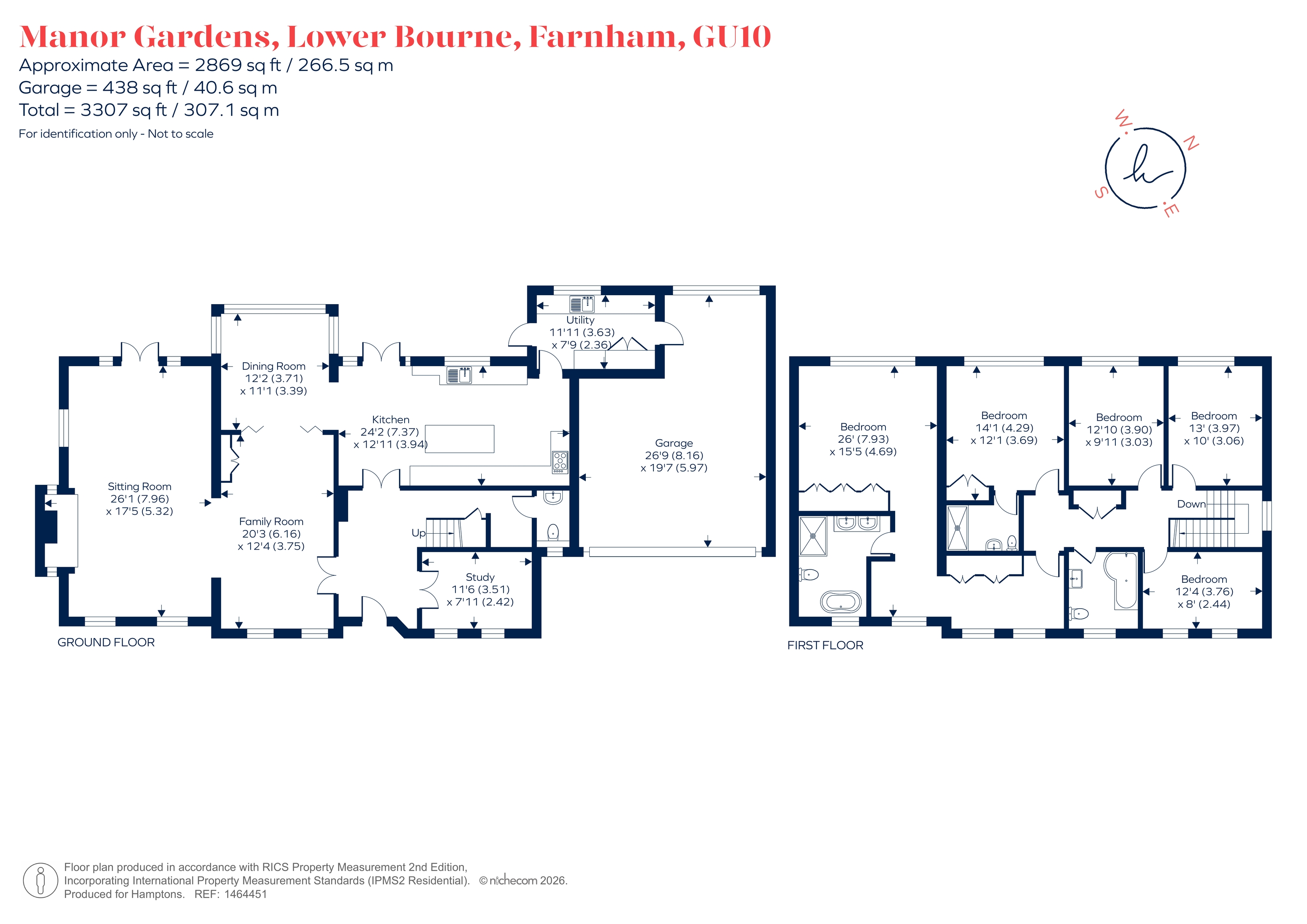 6, Manor Gardens, Farnham floorplan