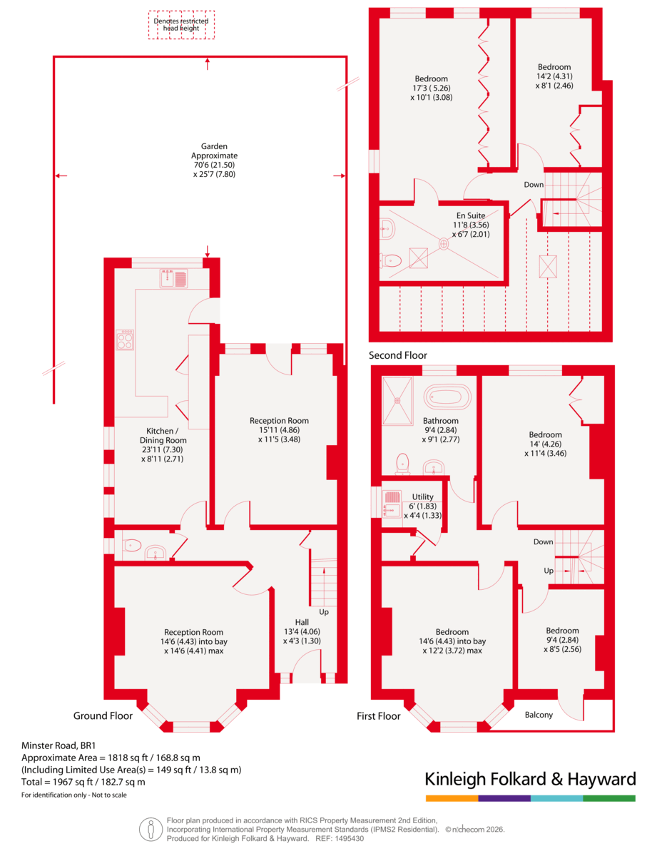 14, Minster Road, Kent floorplan