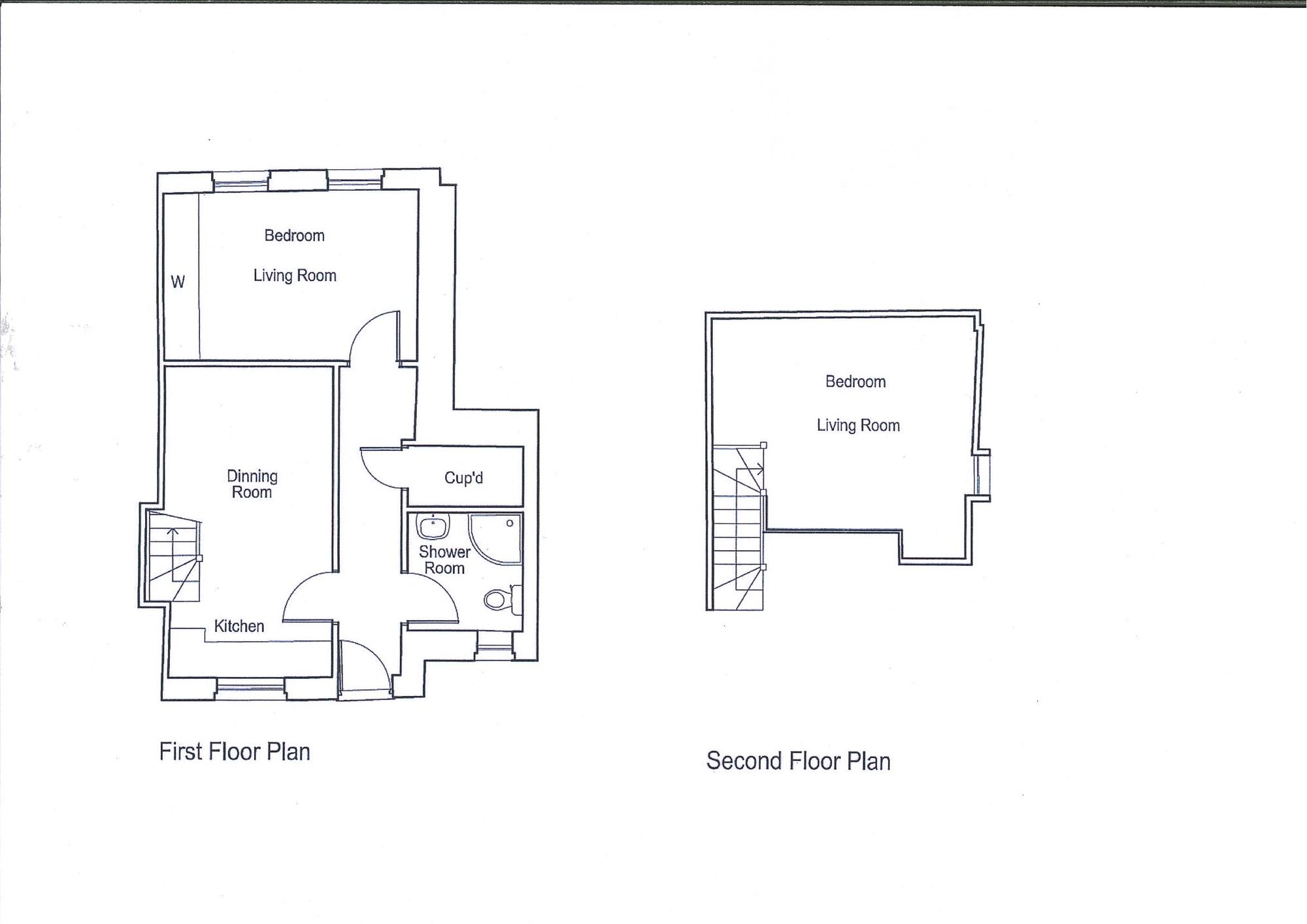 Flat 2, 53-55 High Street, Princes Risborough floorplan