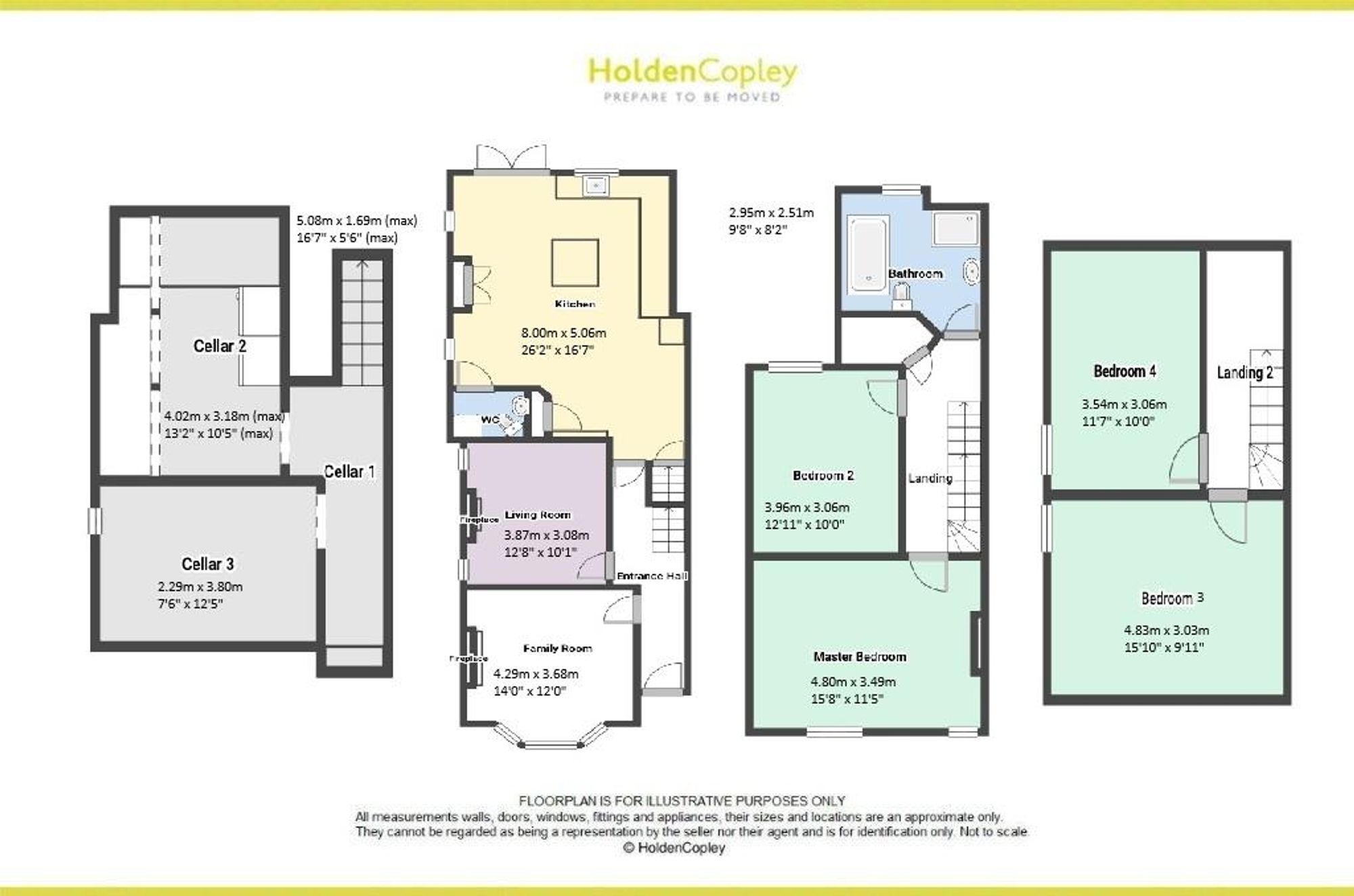 40 George Road, Nottingham floorplan