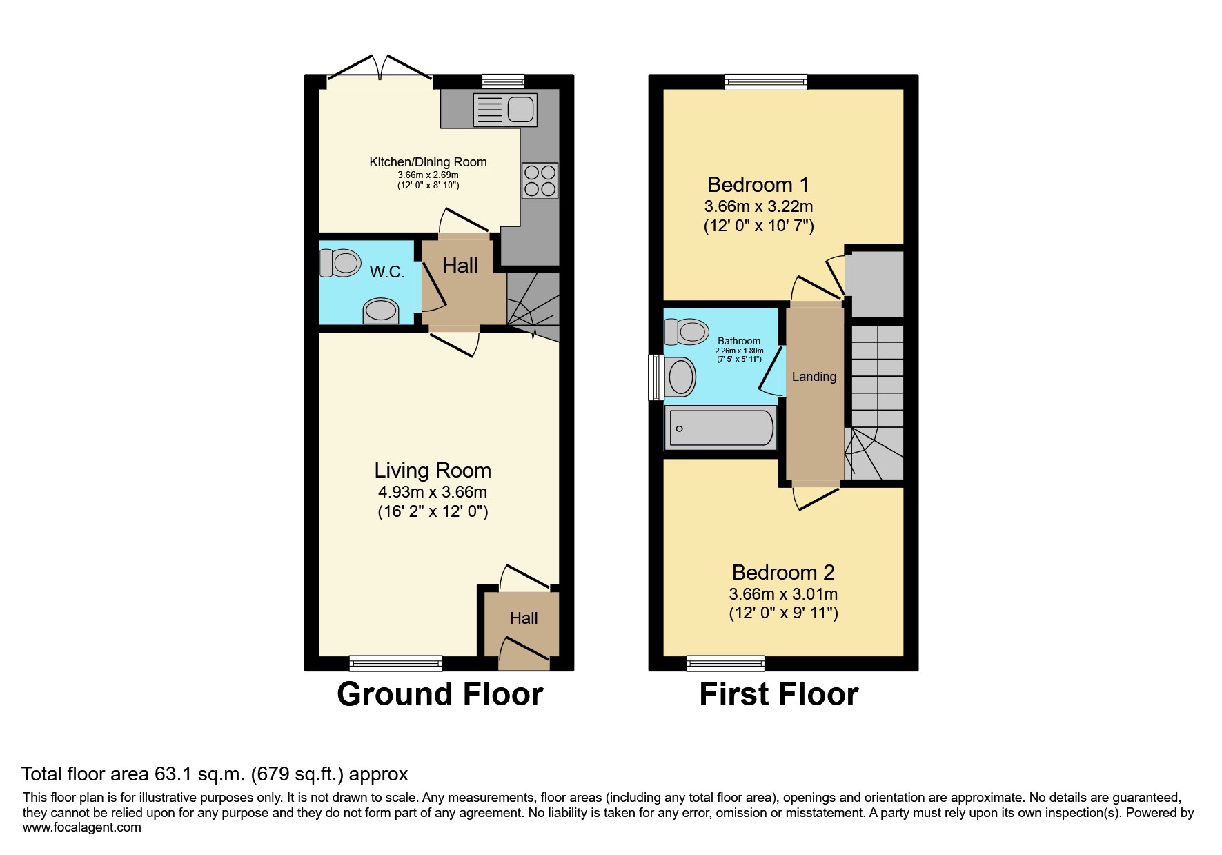 14, Larch Way, Selby floorplan