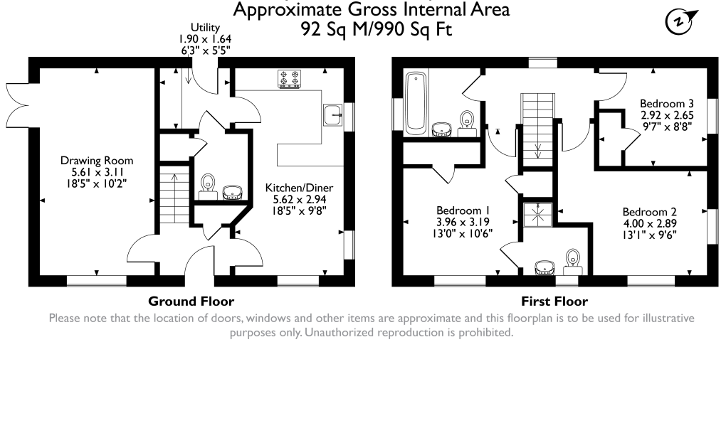 48, Anderson Way, Wick floorplan