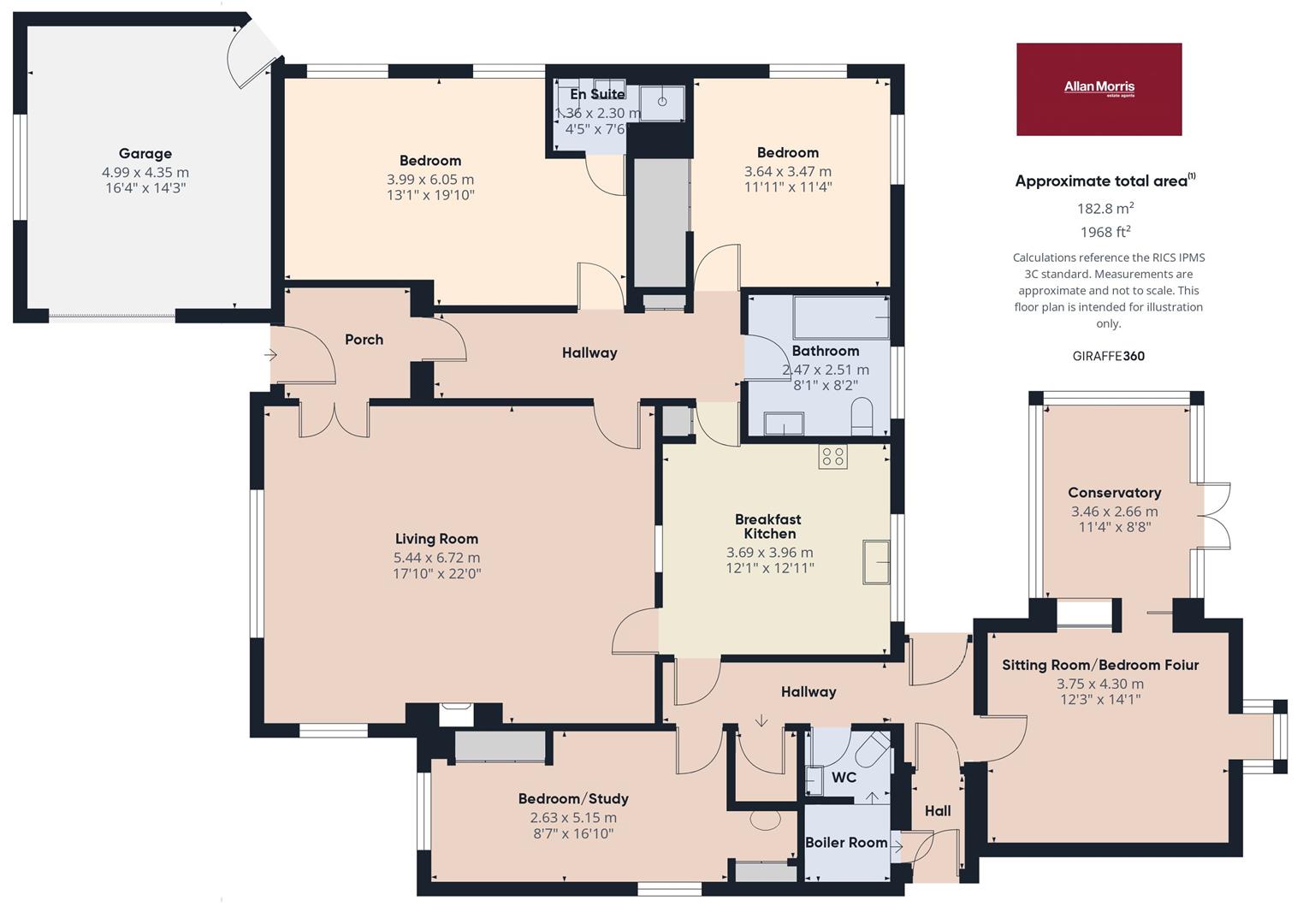 Yew Tree, School Lane, Ripple floorplan