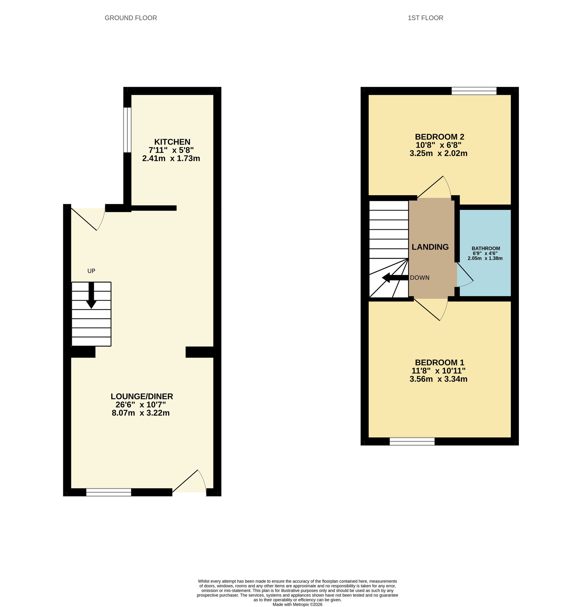 The Cottage Station Road, Newark floorplan