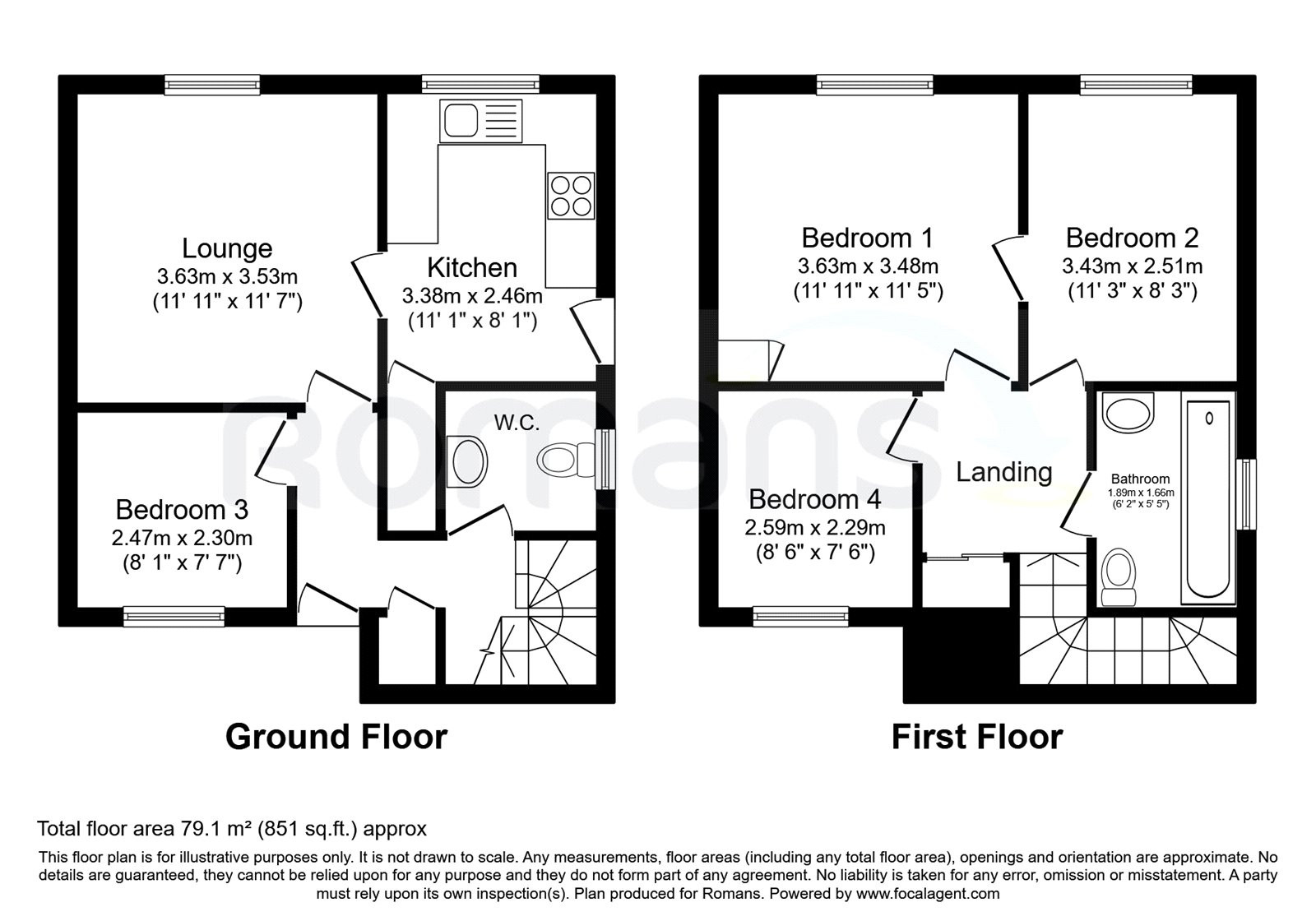 6, Airlie Corner, Hampshire floorplan
