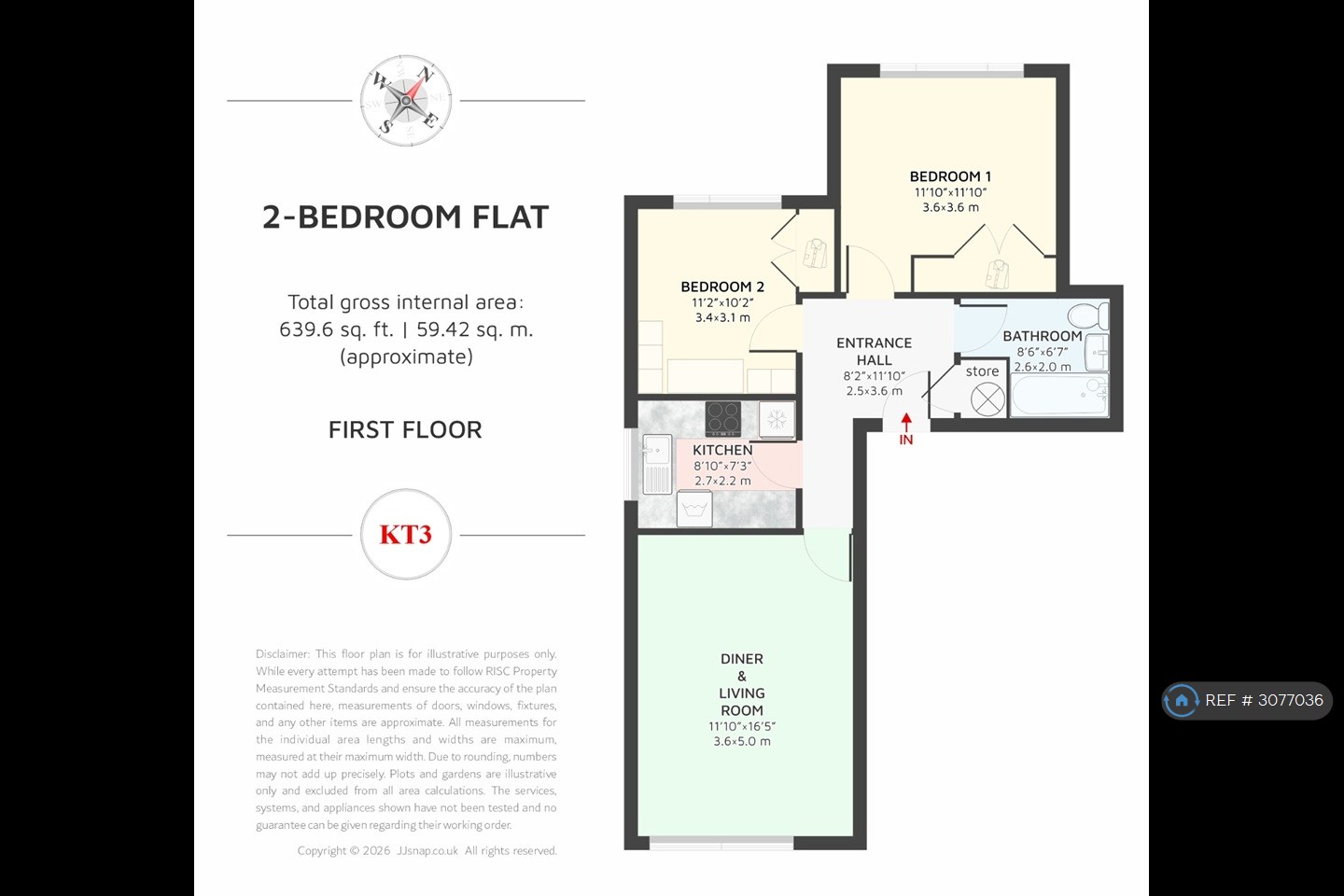 Sycamore Grove, New Malden floorplan