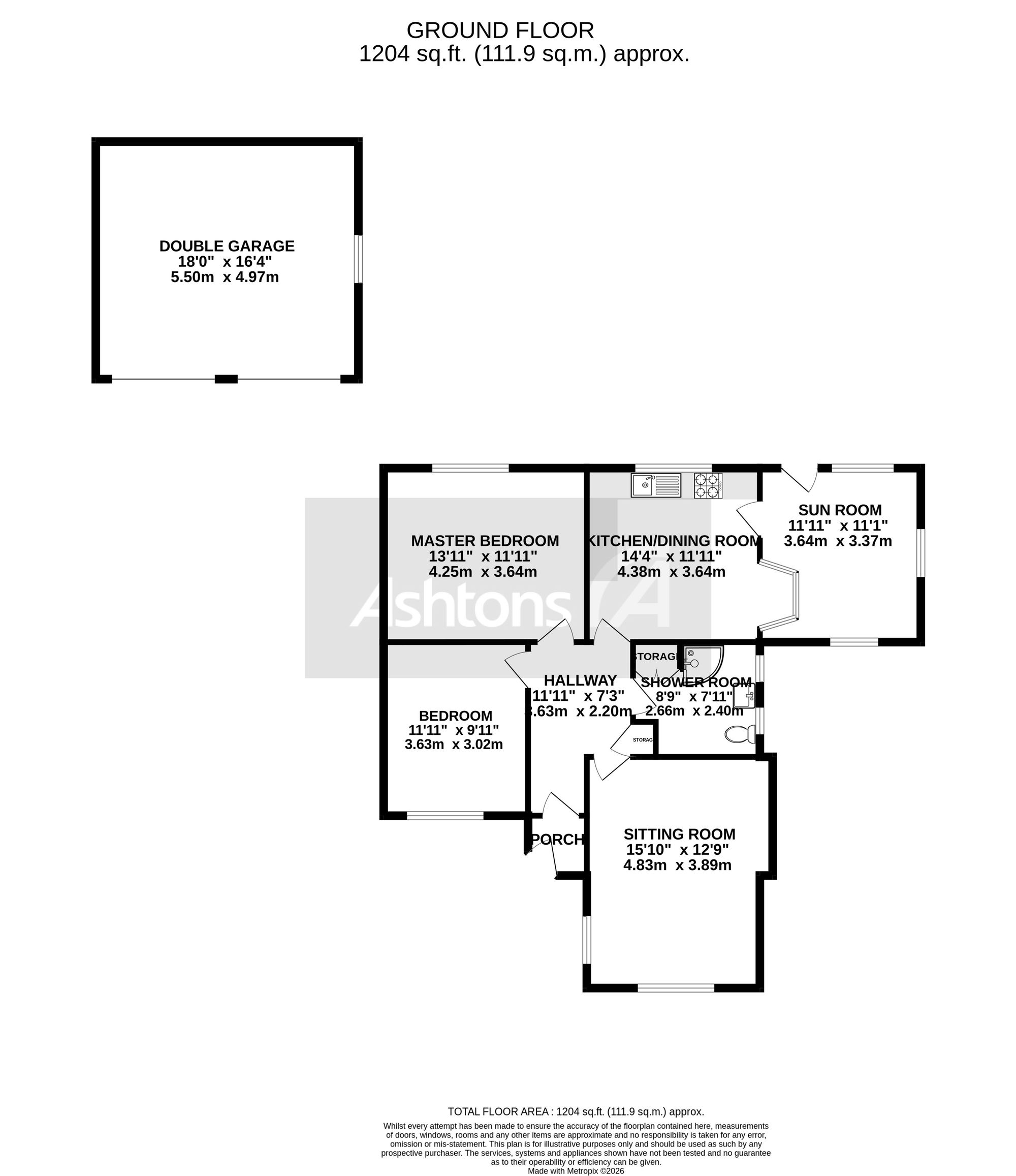 2 Oak Tree Road, St. Helens floorplan