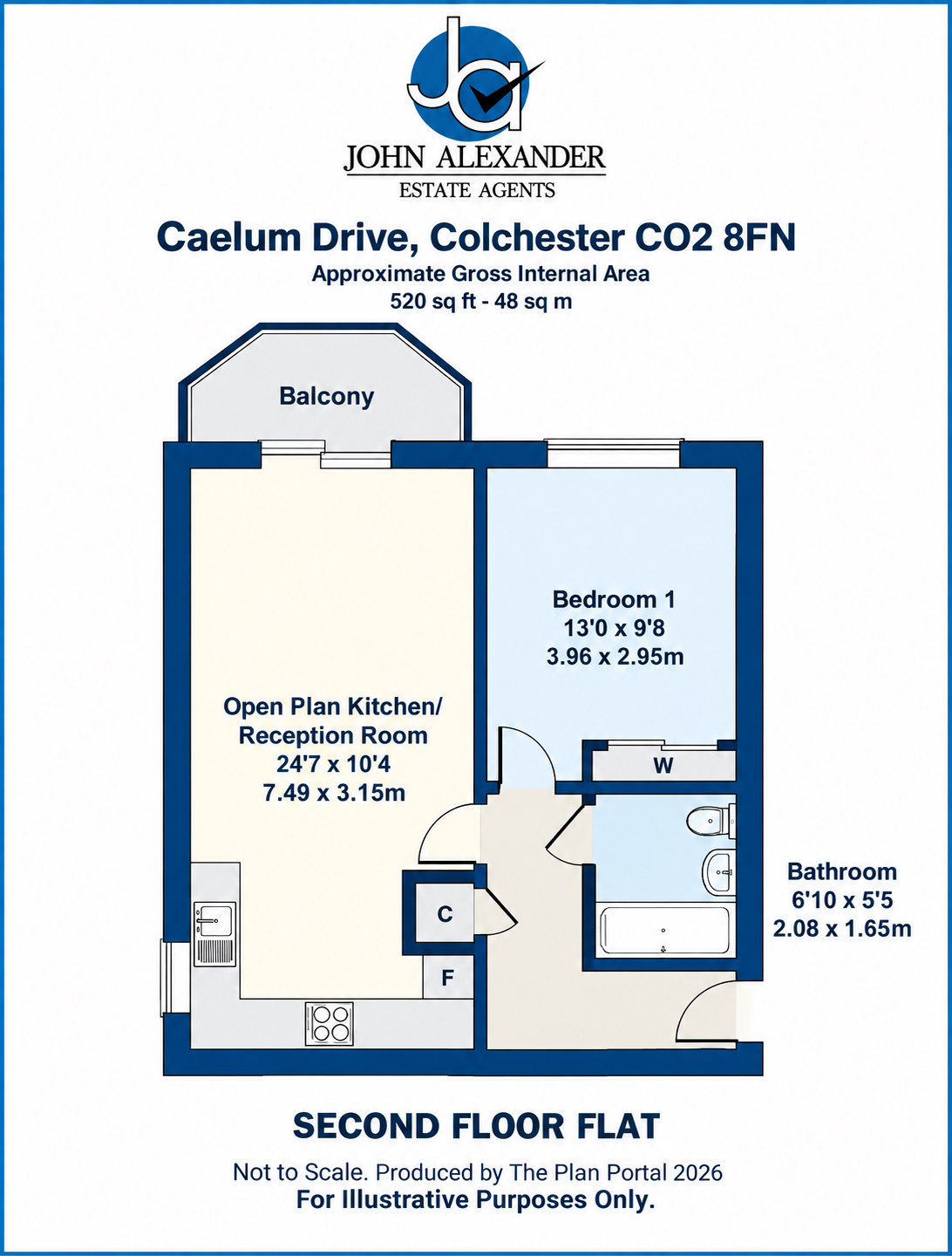 Caelum Drive, Colchester floorplan