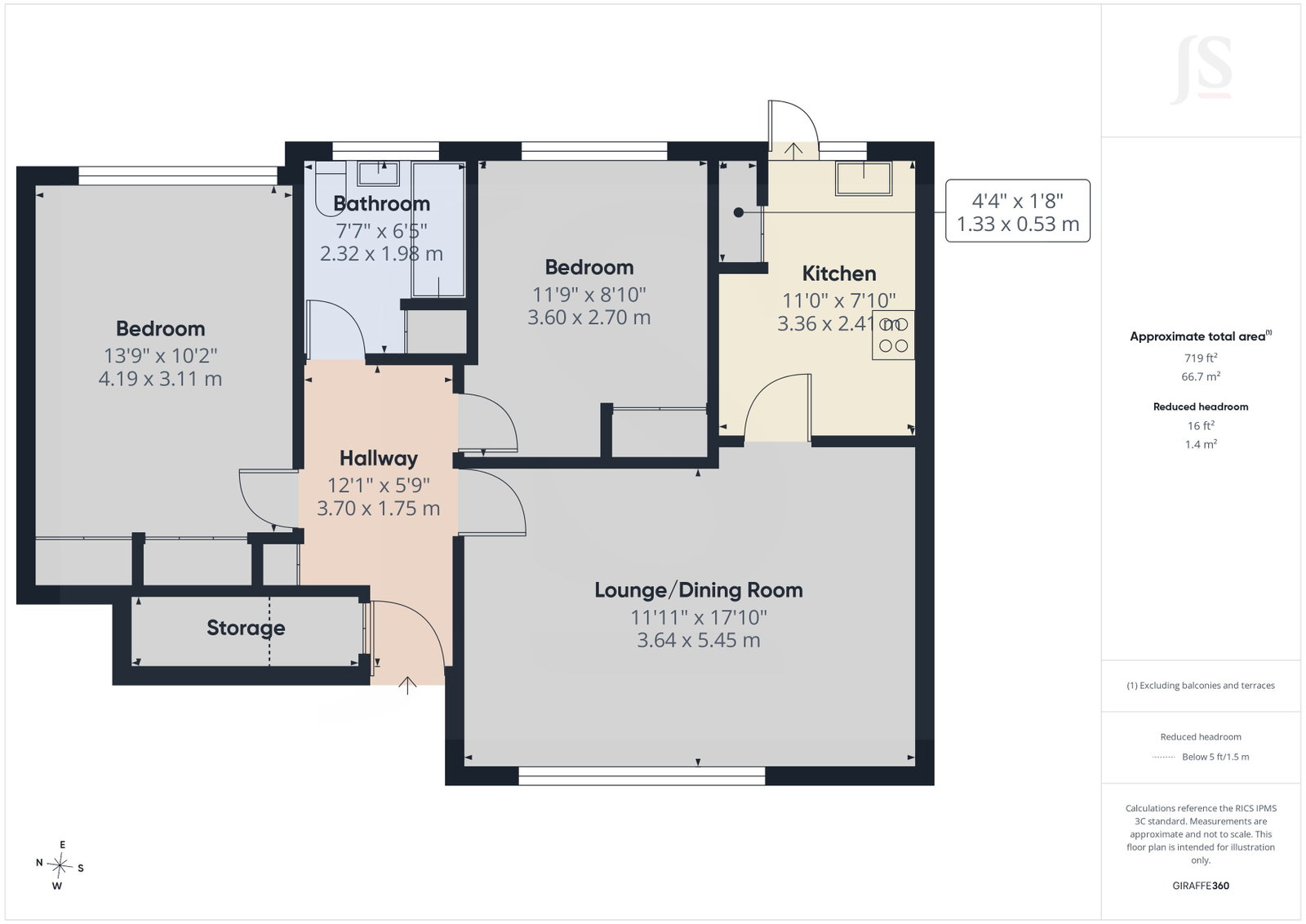 25, Chatsmore Crescent, Worthing floorplan
