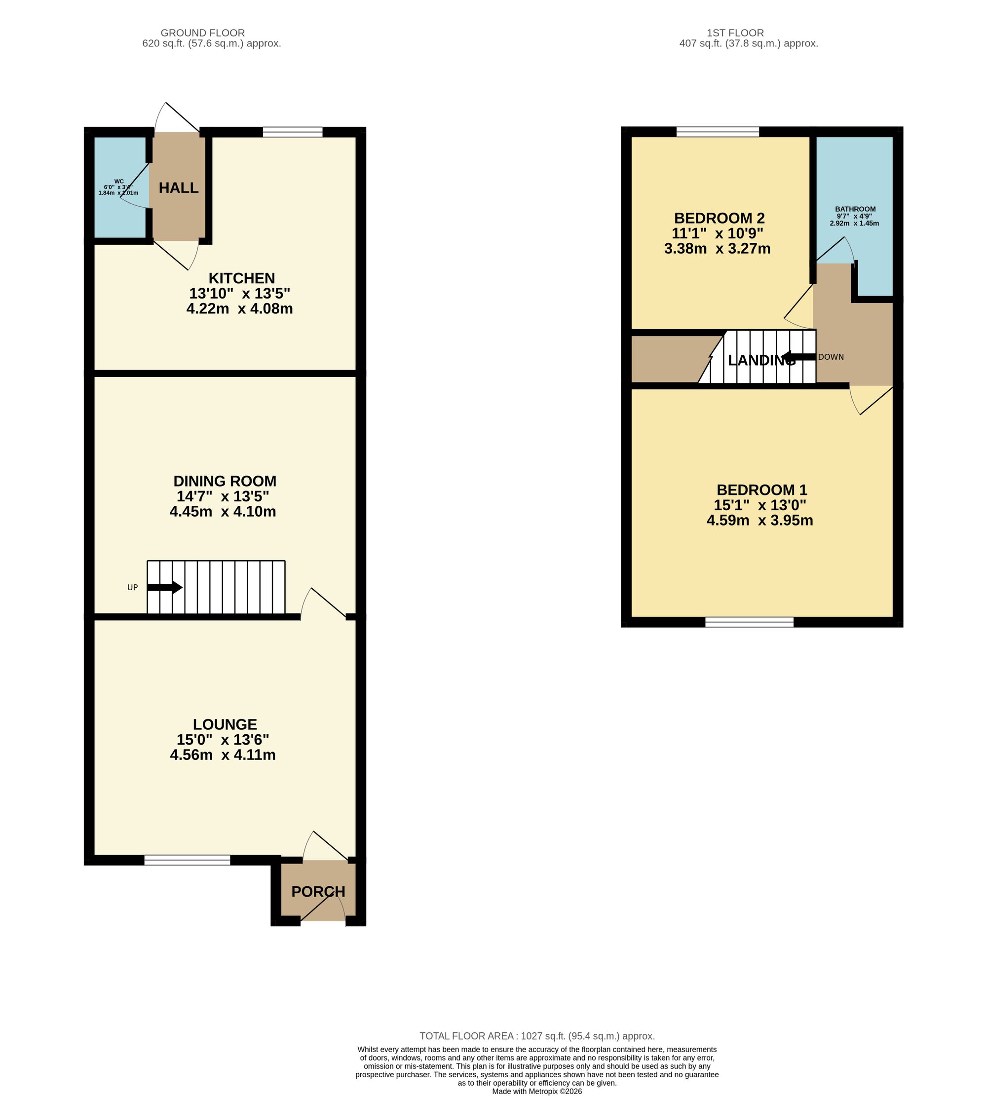 16 Watling Street, Bury floorplan