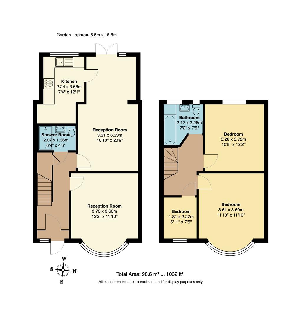 16, Hurst Road, London floorplan