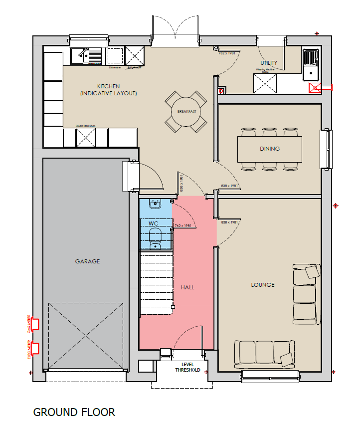 The Severn, Harrington Drive, Crowland floorplan