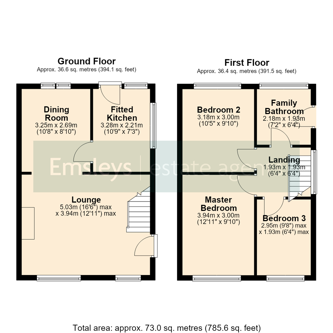 Ledston Avenue, Leeds floorplan