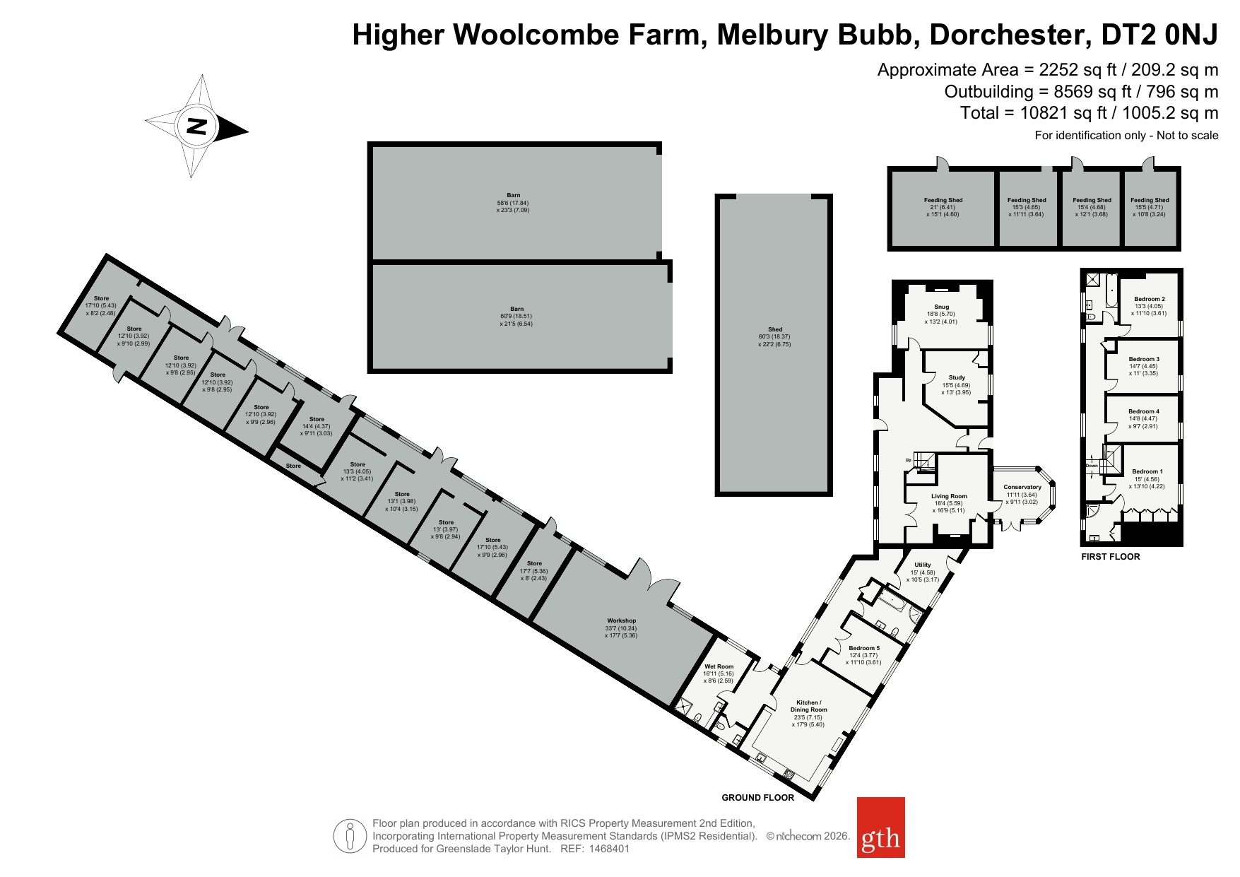 Higher Woolcombe Farm,, Melbury Bubb, Dorset floorplan