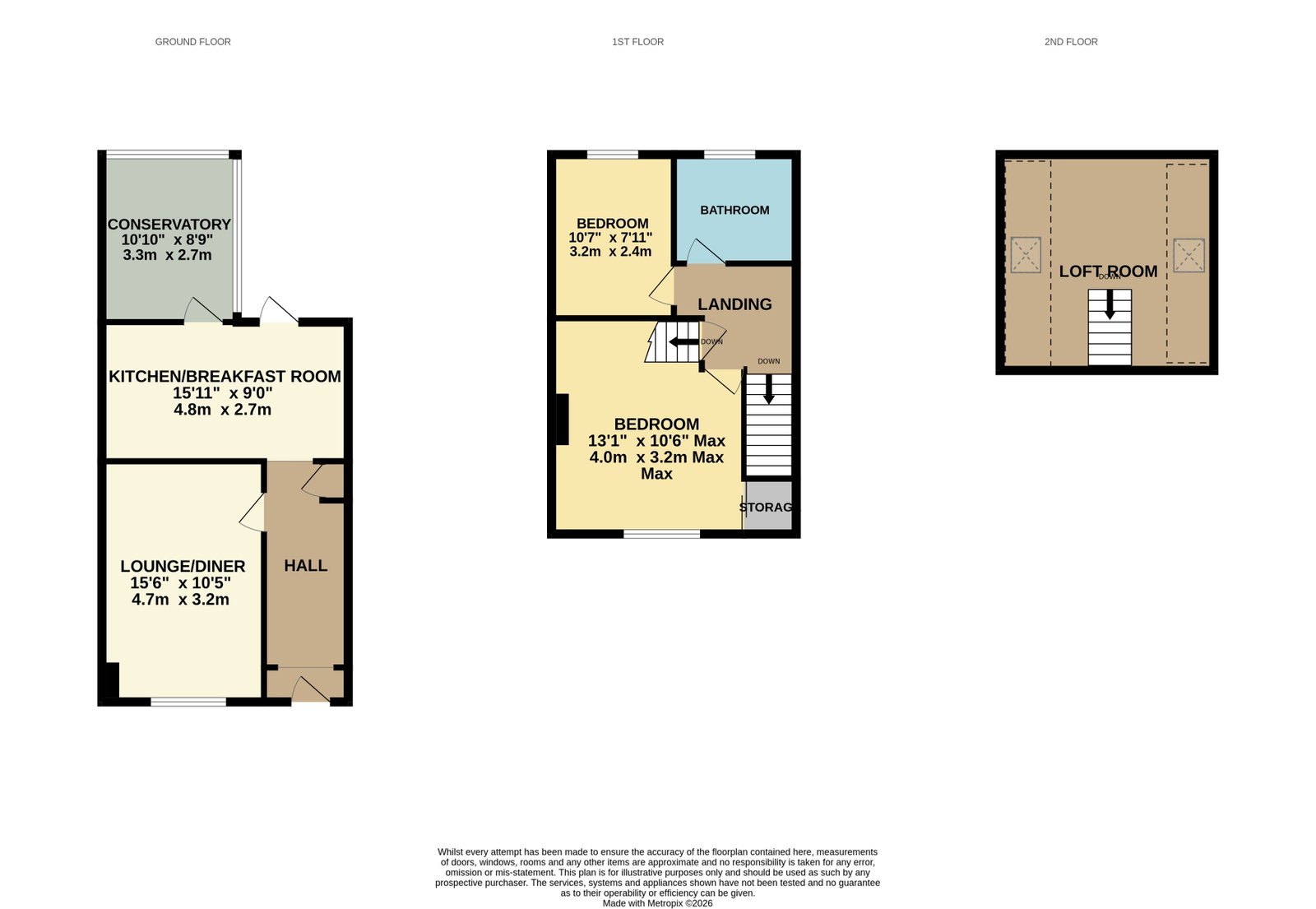 Roydene Crescent, Leicester floorplan