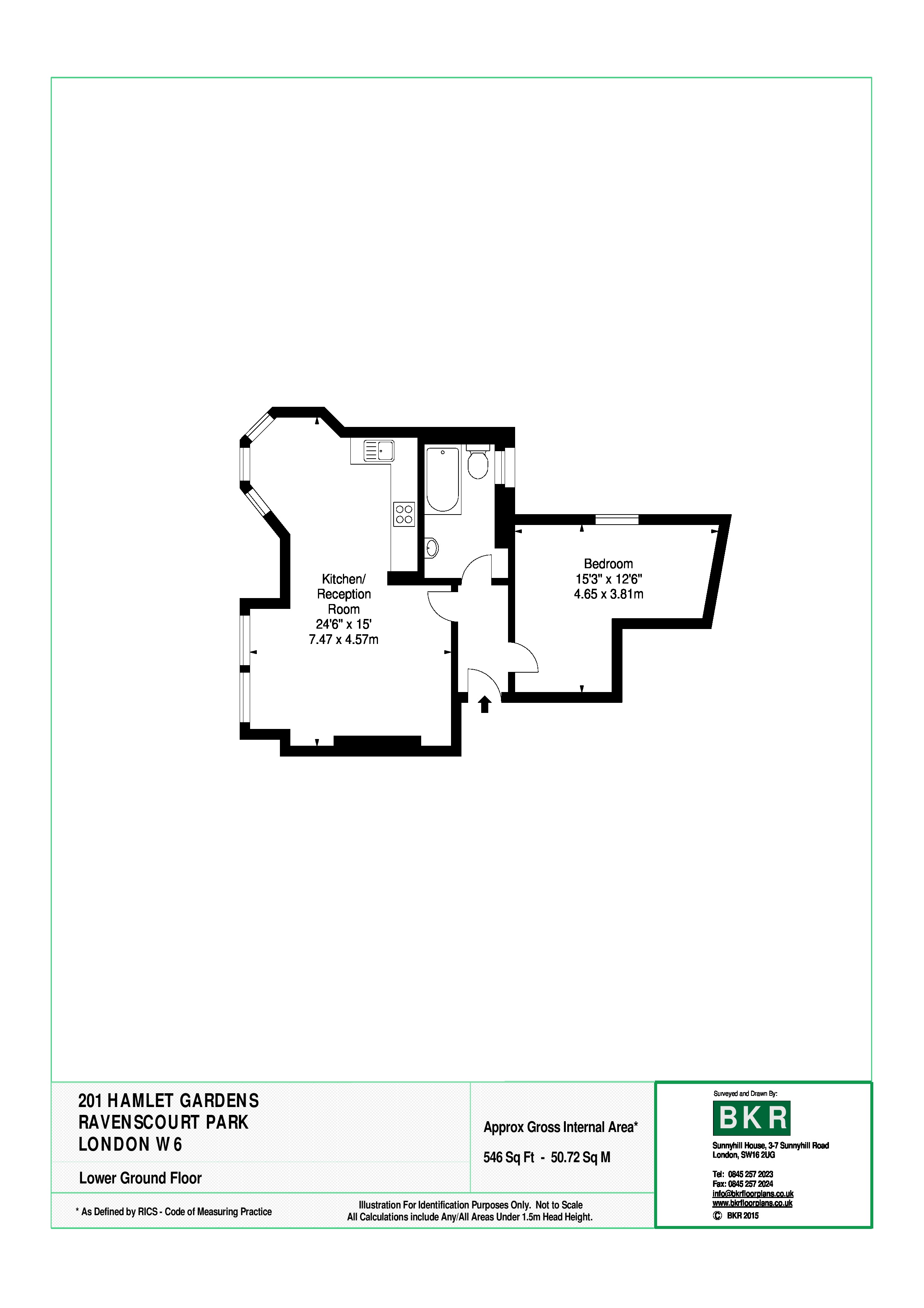 1 Bedrooms Flat to rent in Ravenscourt Park, London W6