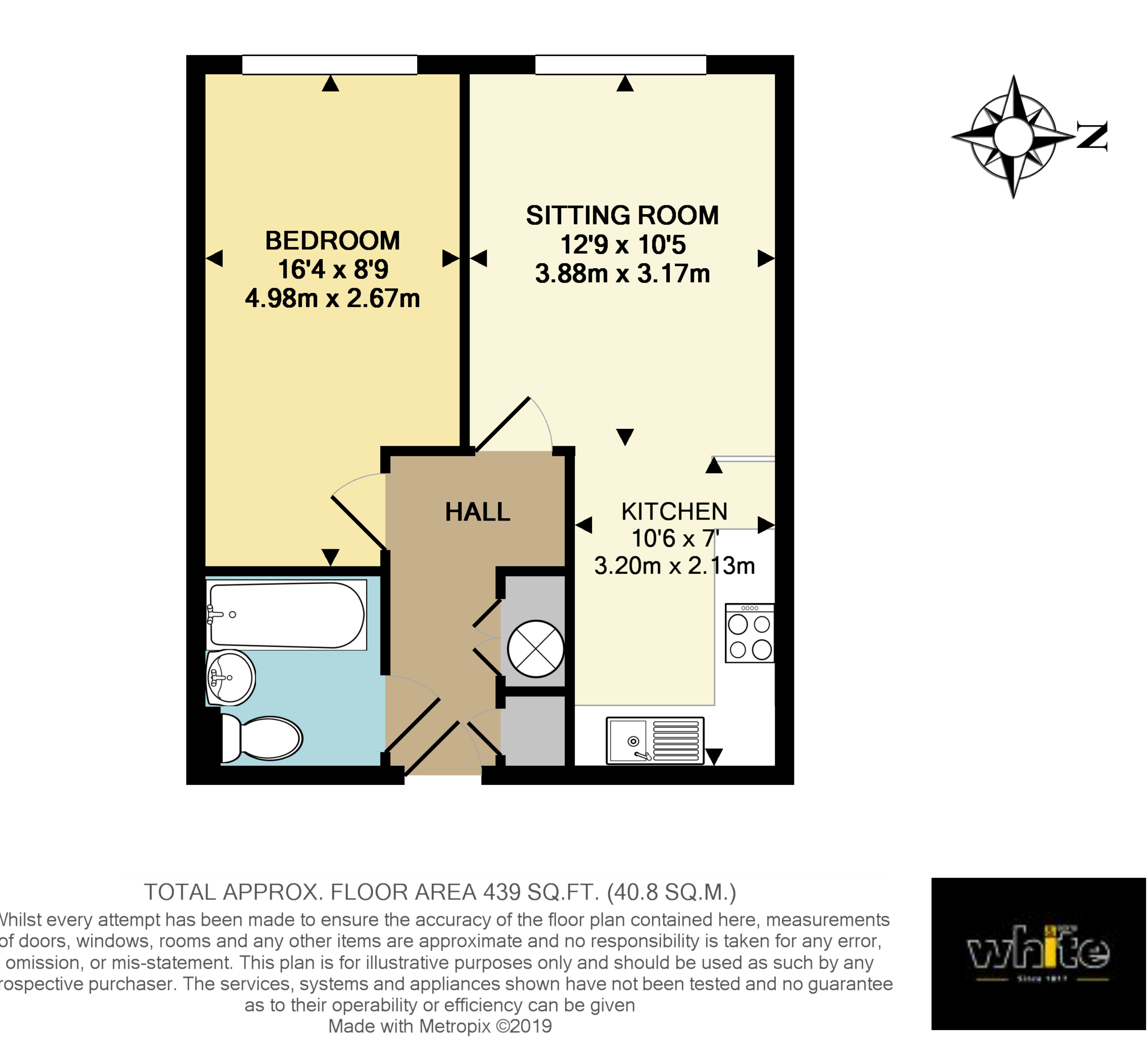 1 Bedrooms Flat for sale in Canterbury Court, Station Road, Dorking, Surrey RH4