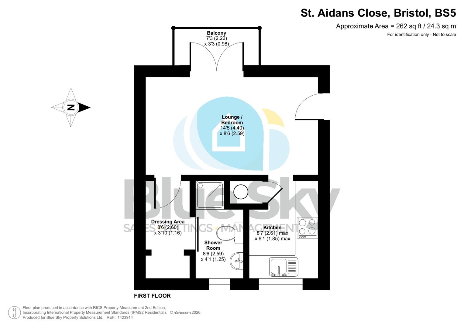 19, St. Aidans Close, Bristol floorplan
