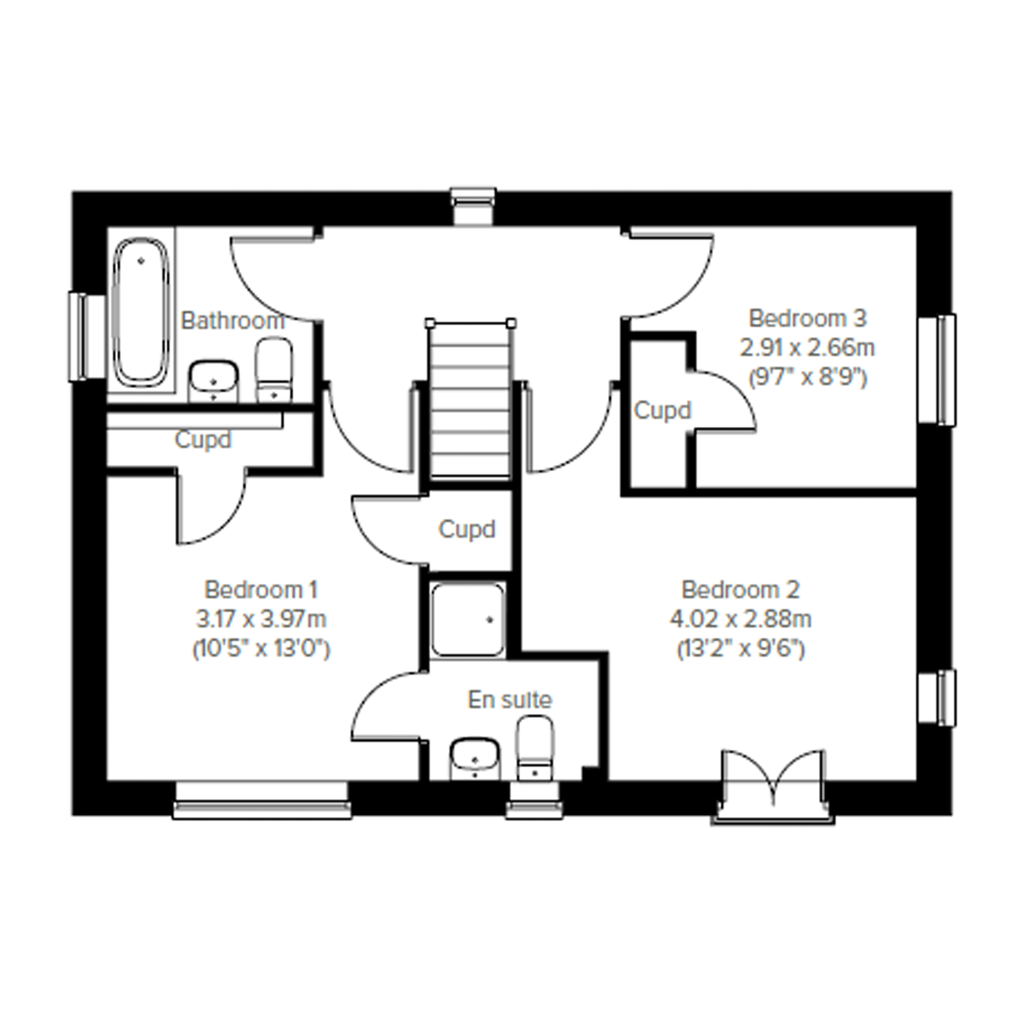 286, Penllergaer, Swansea floorplan
