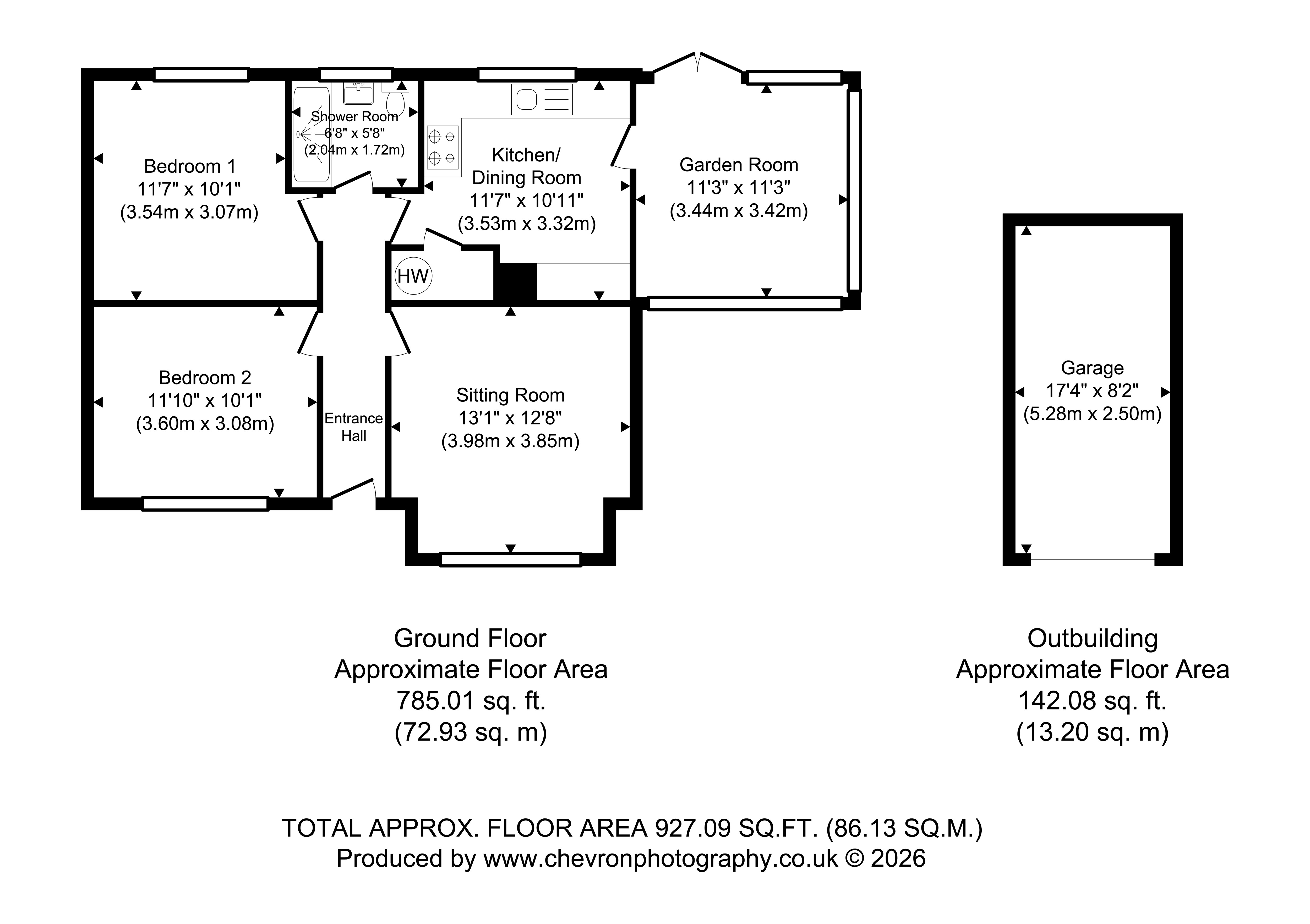 13, Whitlands, Sudbury floorplan