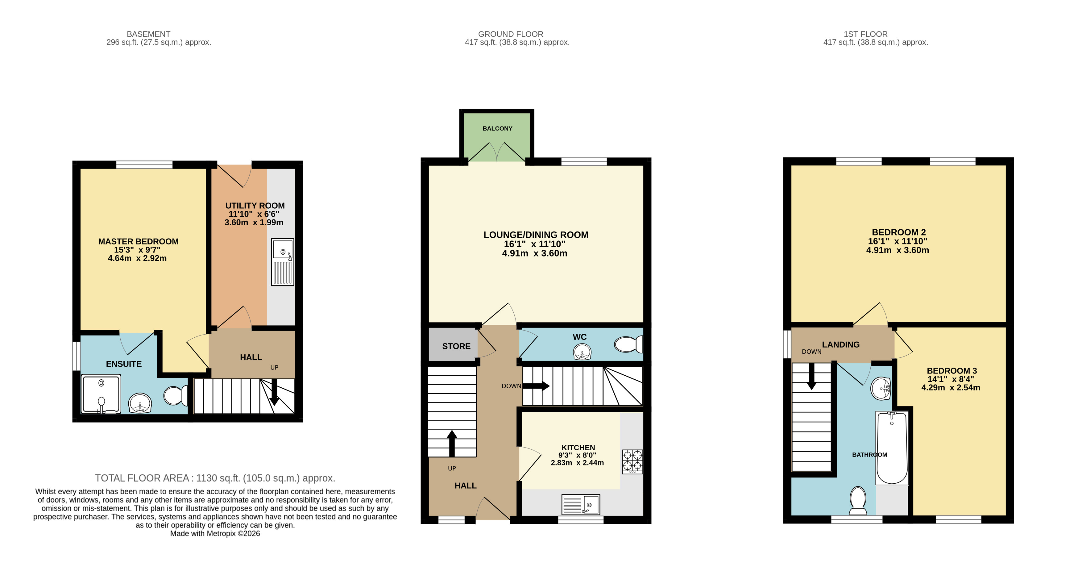 1 Bosuns Court,, Tomouth Road, Bideford floorplan