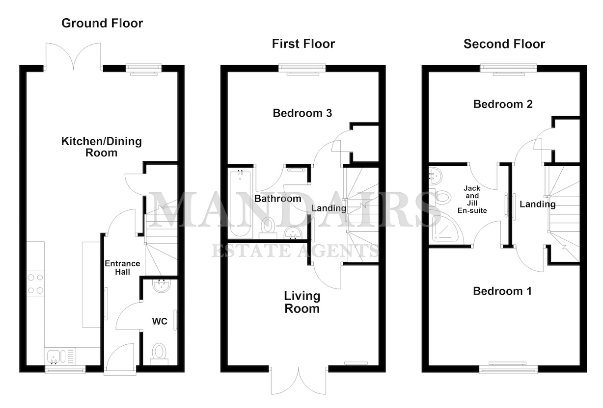 39 Westbury Drive, Peterborough floorplan