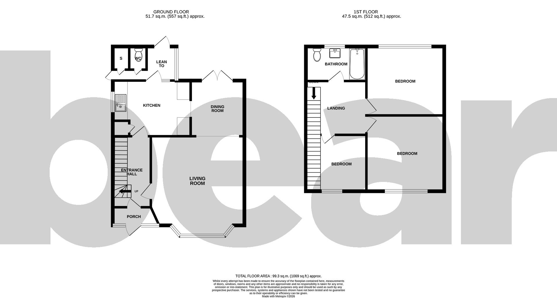 53, Queen Annes Drive, Westcliff-on-Sea floorplan
