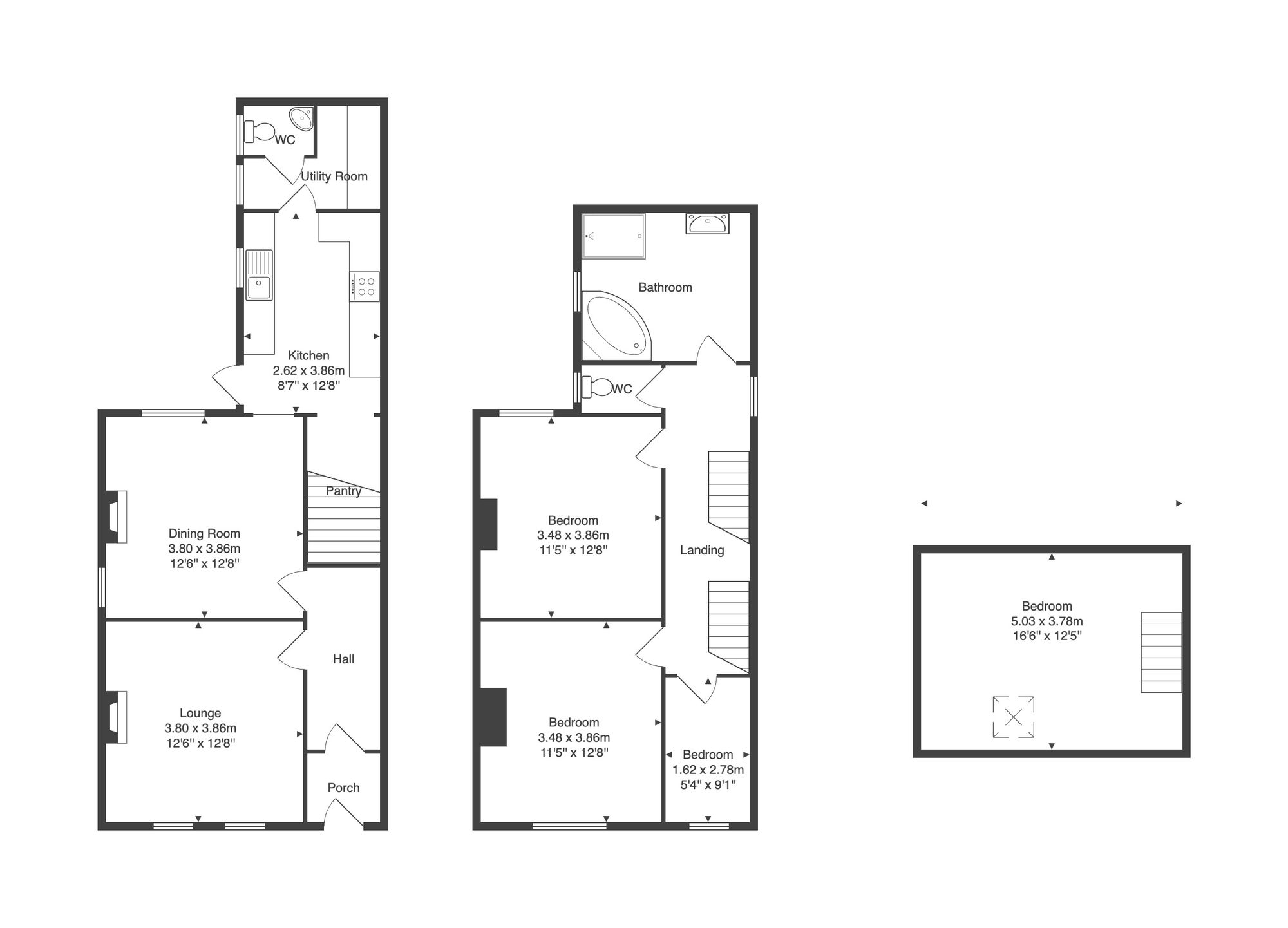 12 Upper Wellington Street, Nottingham floorplan