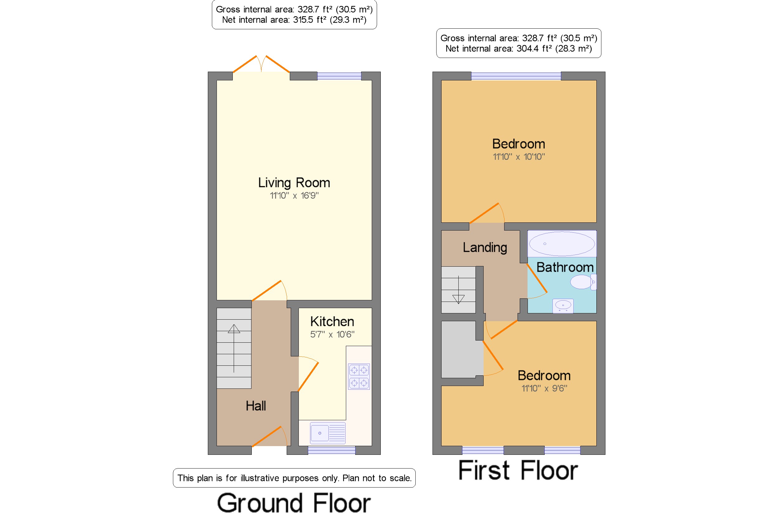 2 Bedrooms Terraced house for sale in Vicarage Close, Northolt, Middlesex, London UB5