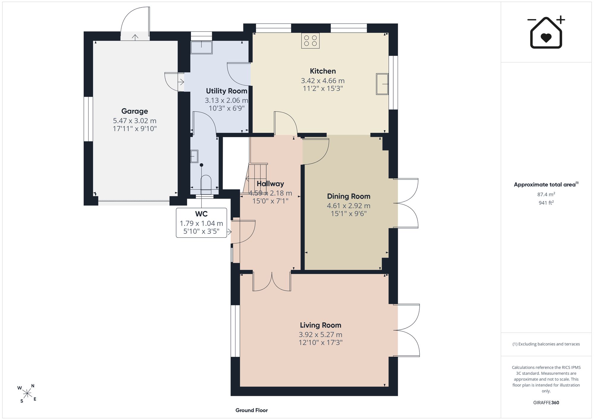 Sandalwood House, Saundersfoot floorplan