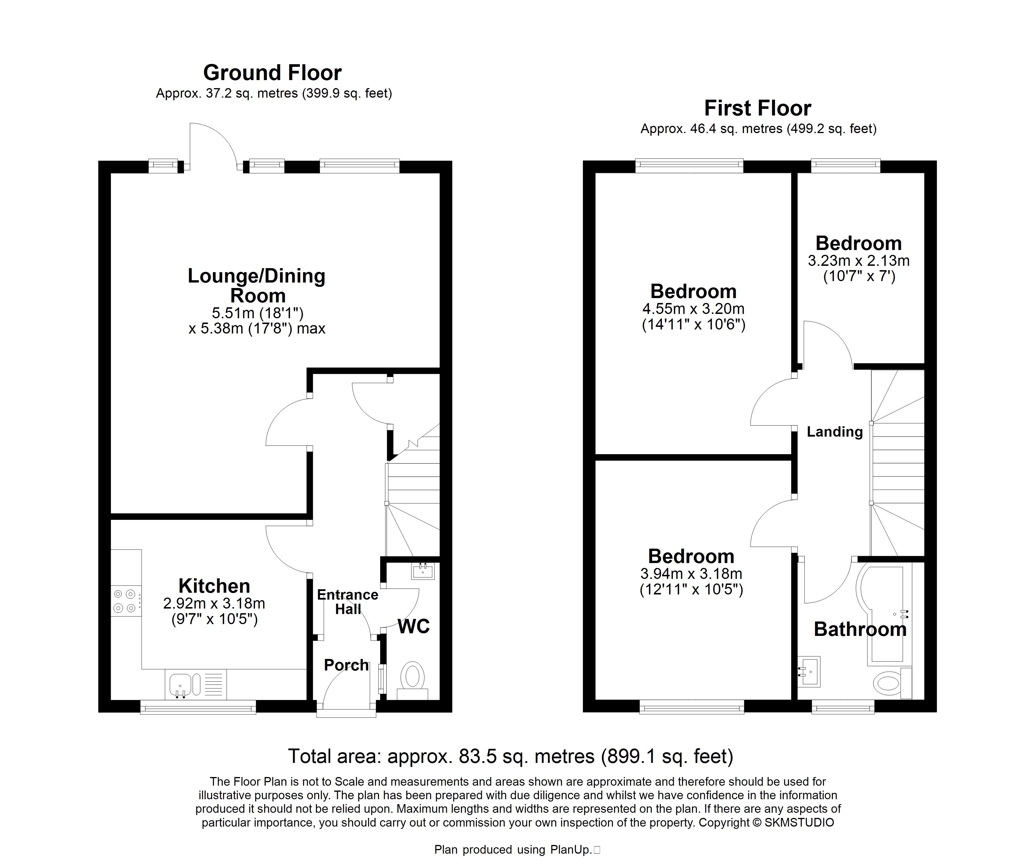 27 Batterdale, Hatfield floorplan