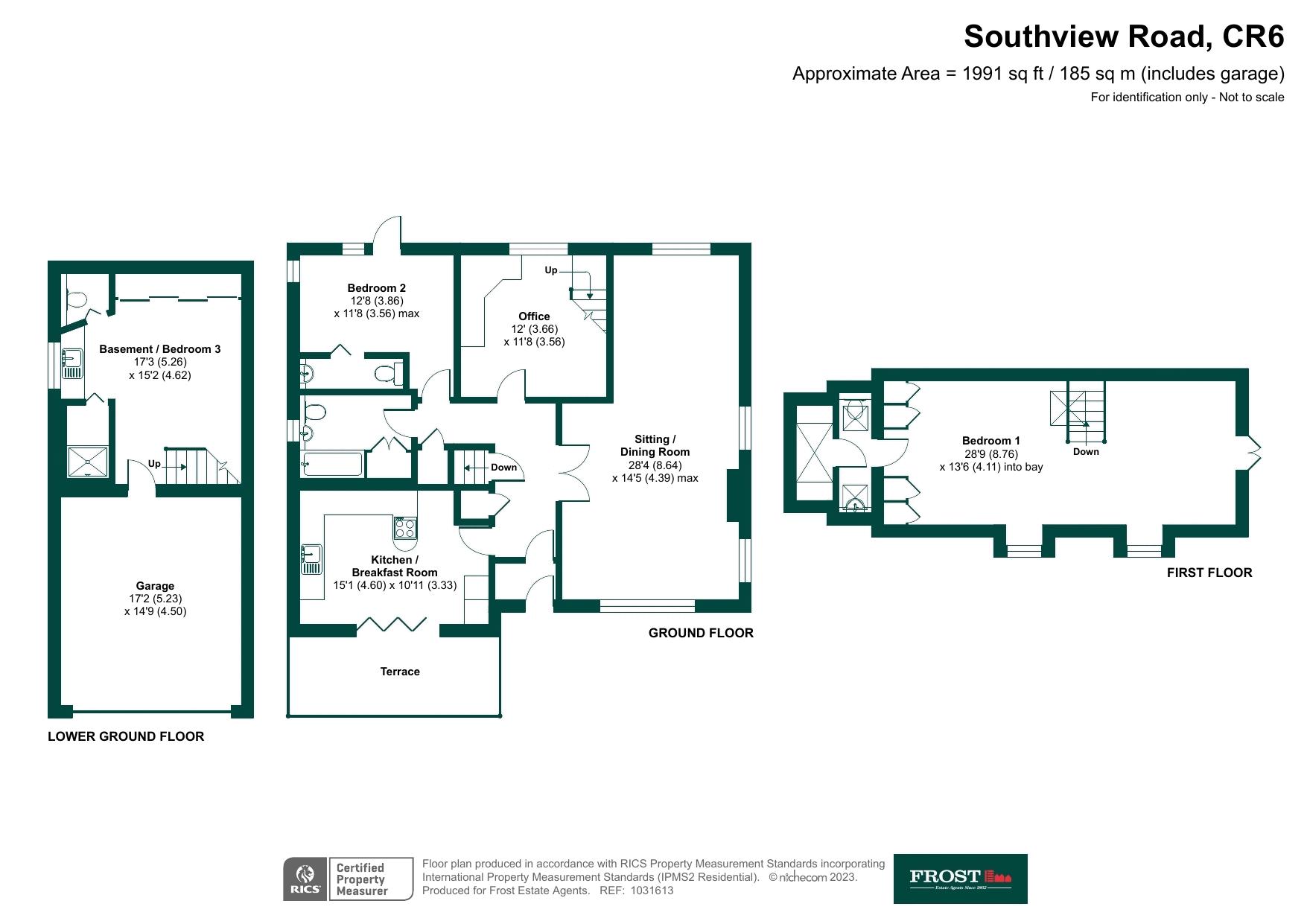 24, Southview Road, Warlingham floorplan