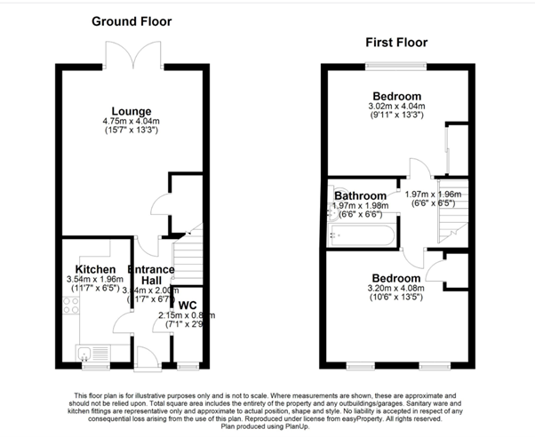 5, Joseph Johnson Road, Sandbach floorplan