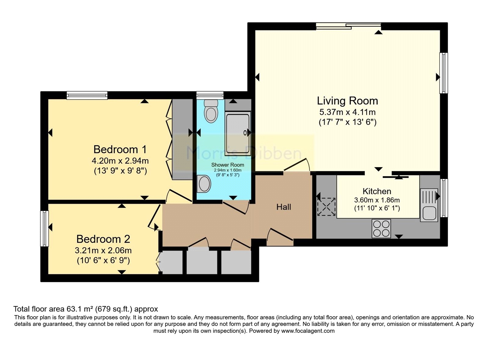 8, Old Parsonage Court, Winchester floorplan