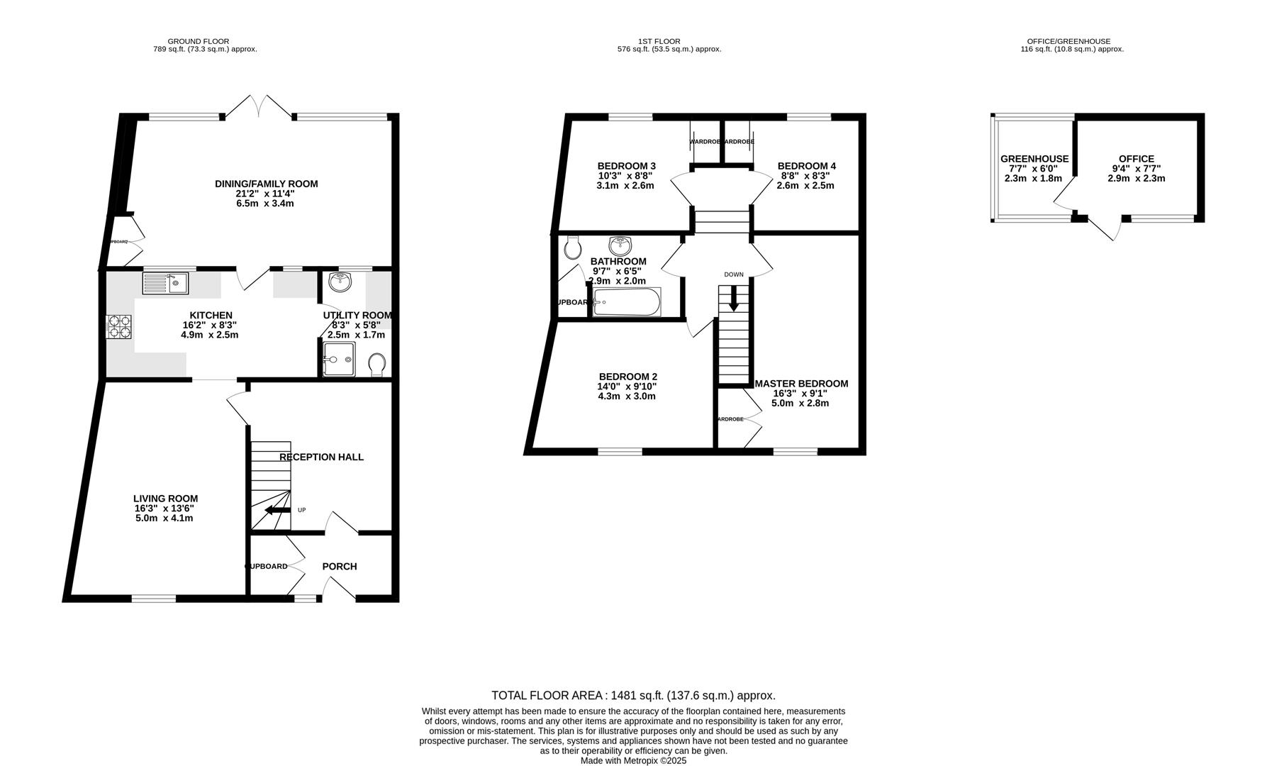 3, North Square, Weymouth floorplan