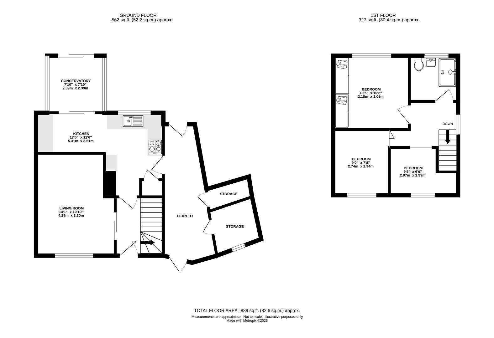 10, Fox Hatch, Kelvedon Hatch floorplan