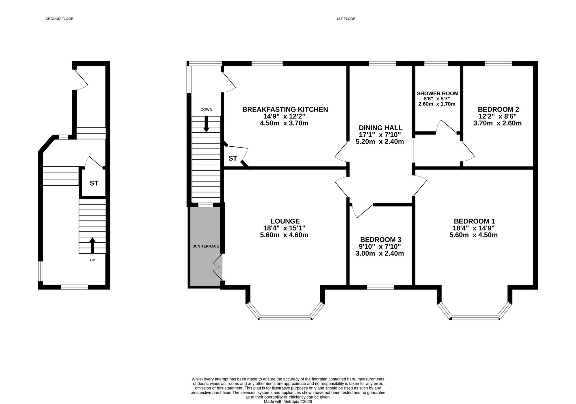 5 Well Road, Stirling floorplan