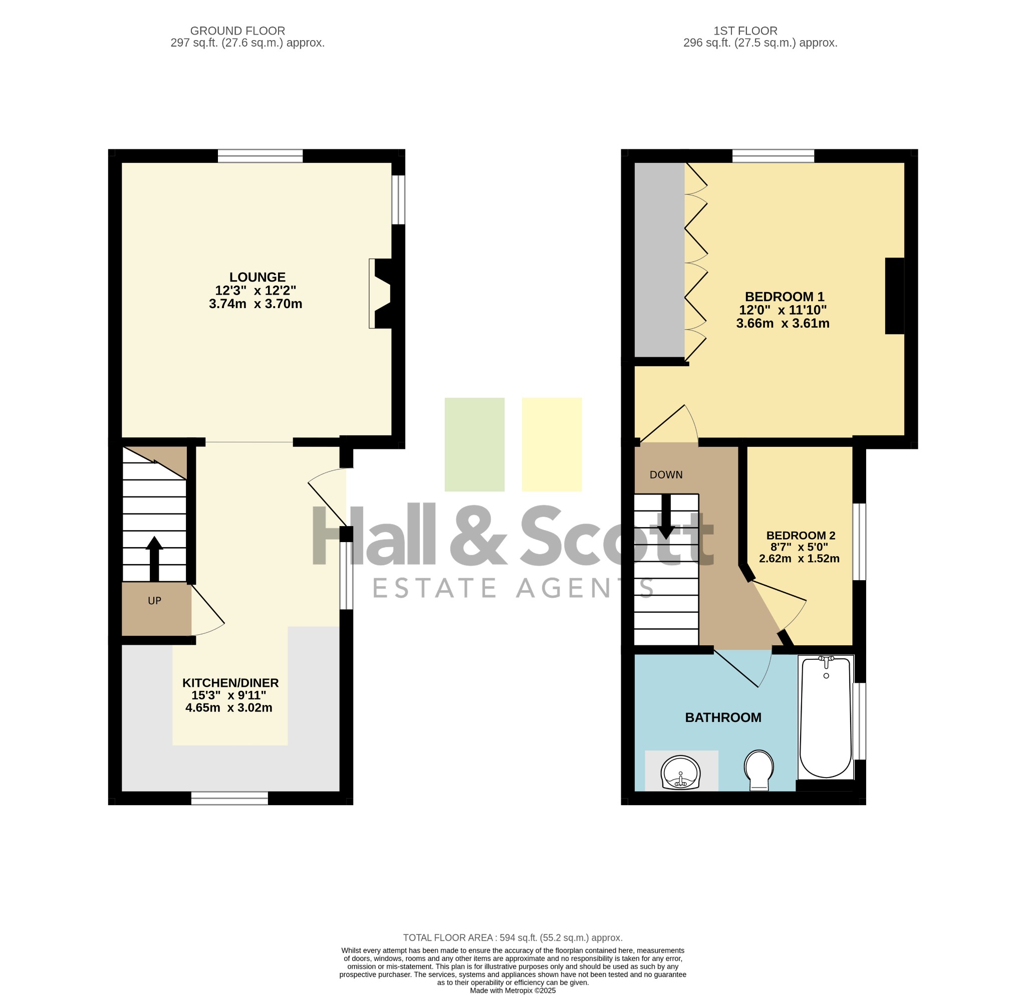 26 Sandhill Street, Ottery St Mary floorplan
