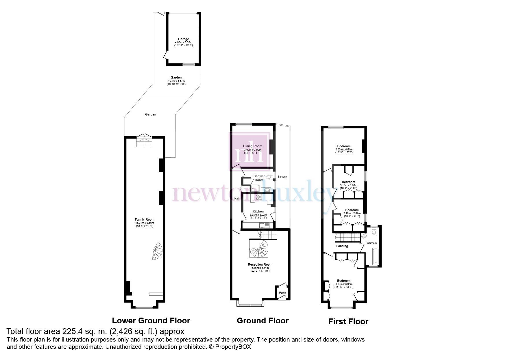 4 Bedrooms  for sale in Hurst Road, East Molesey KT8