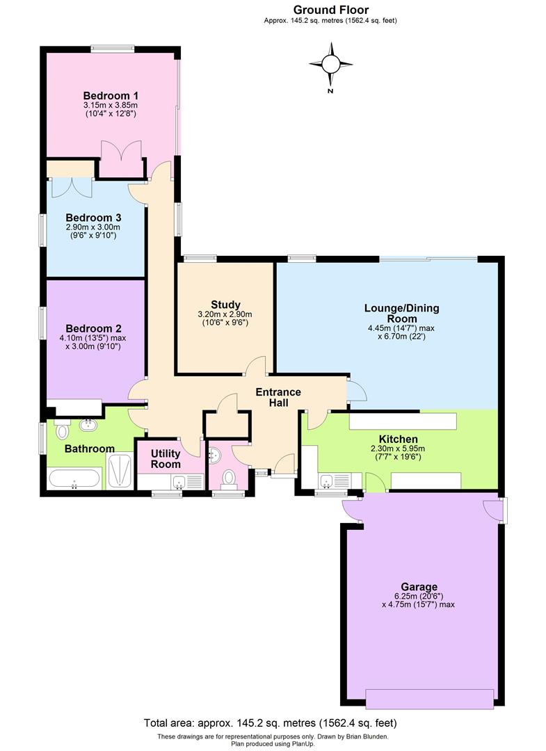 3 Bedrooms Detached bungalow for sale in Bushey Shaw, Ashtead KT21