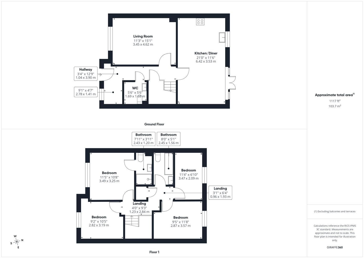 Ronald Allen Drive, Aylesbury floorplan
