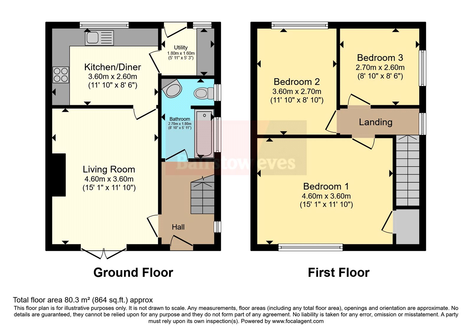 4, Ash Tree Square, Nottingham floorplan