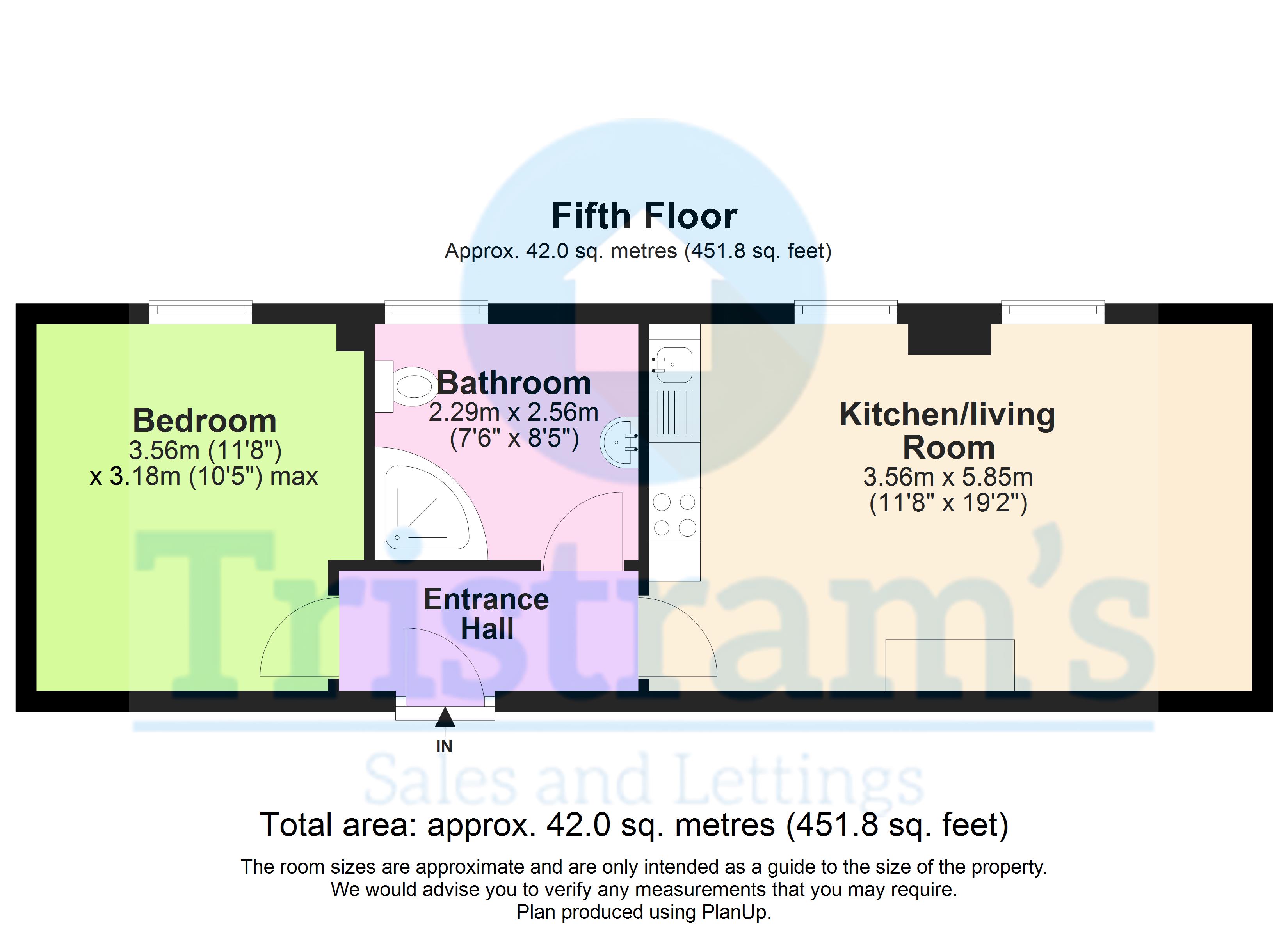71 The New Alexandra Court, Woodborough Road, Express Sales And Lettings floorplan
