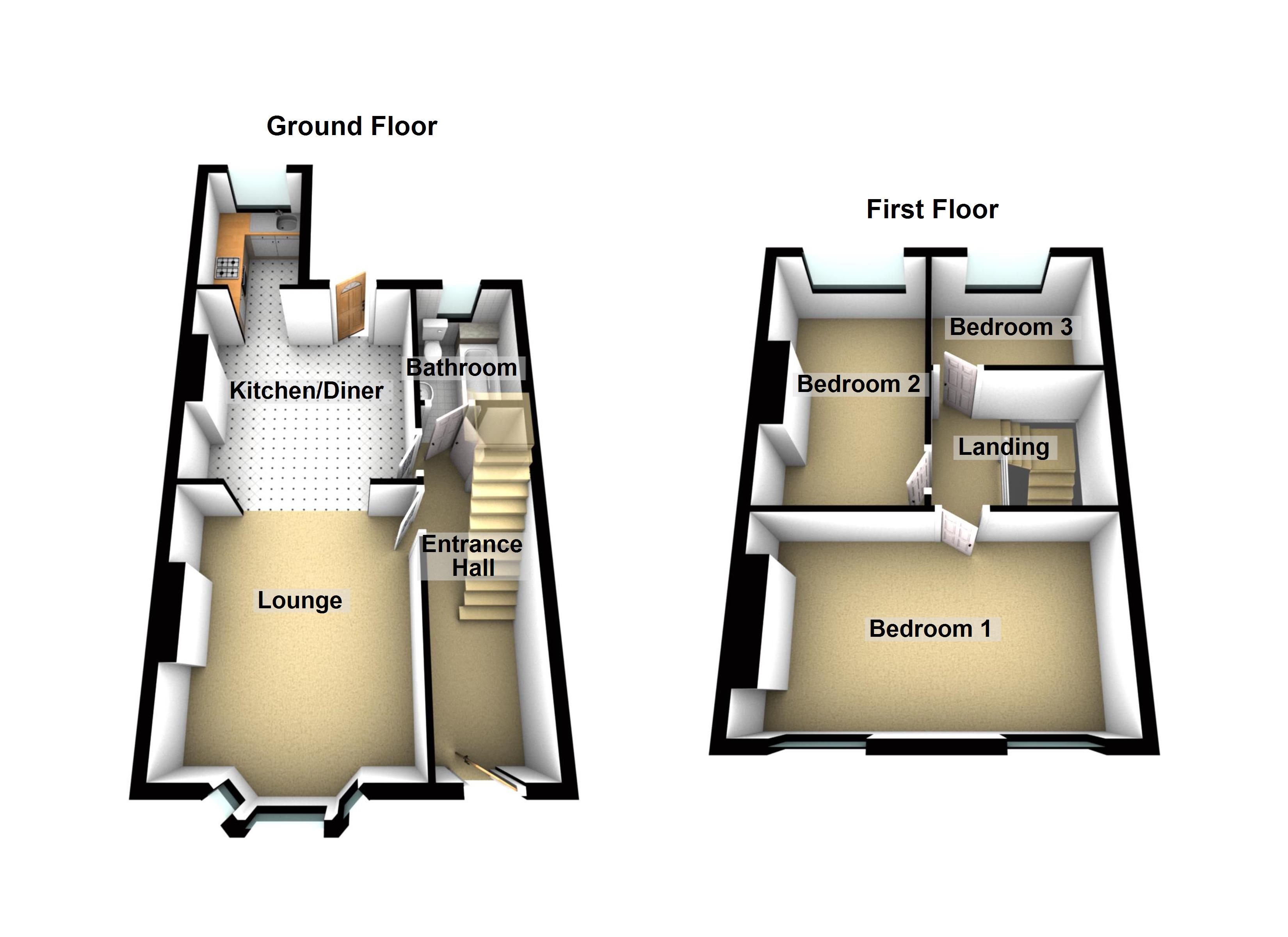 Killearn Road, Catford, London SE6, 3 bedroom terraced house for sale