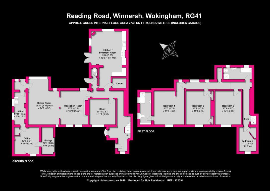 4 Bedrooms Semi-detached house for sale in Winnersh, Wokingham RG41