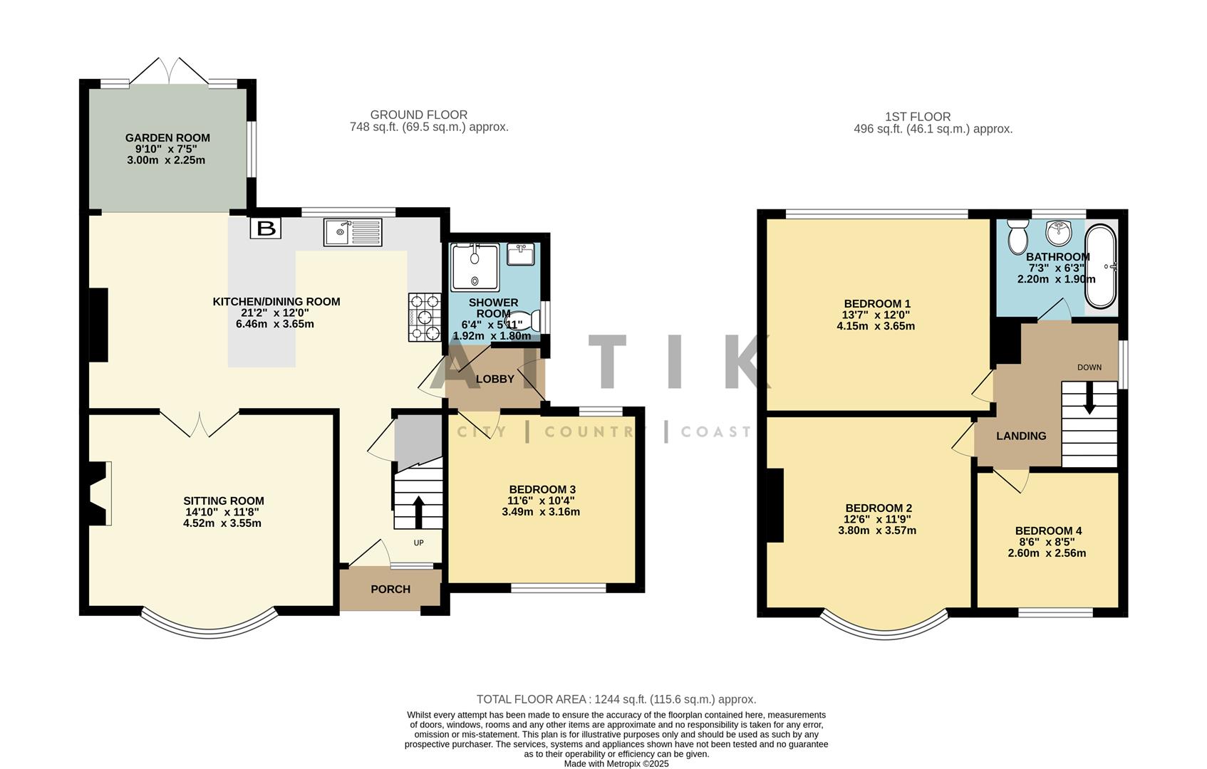 5, Upper Avenue, Halesworth floorplan