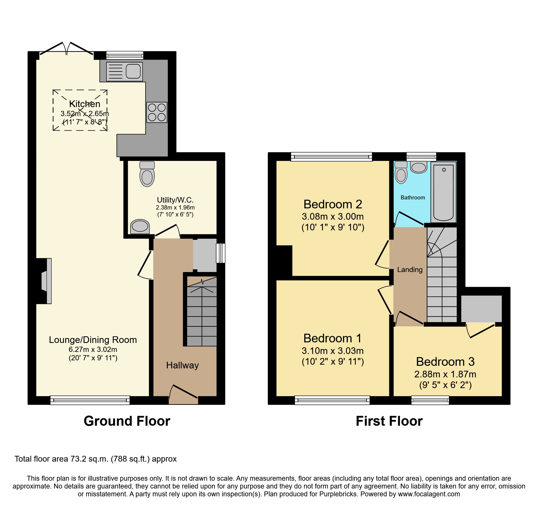 20, Locksley Road, Eastleigh floorplan