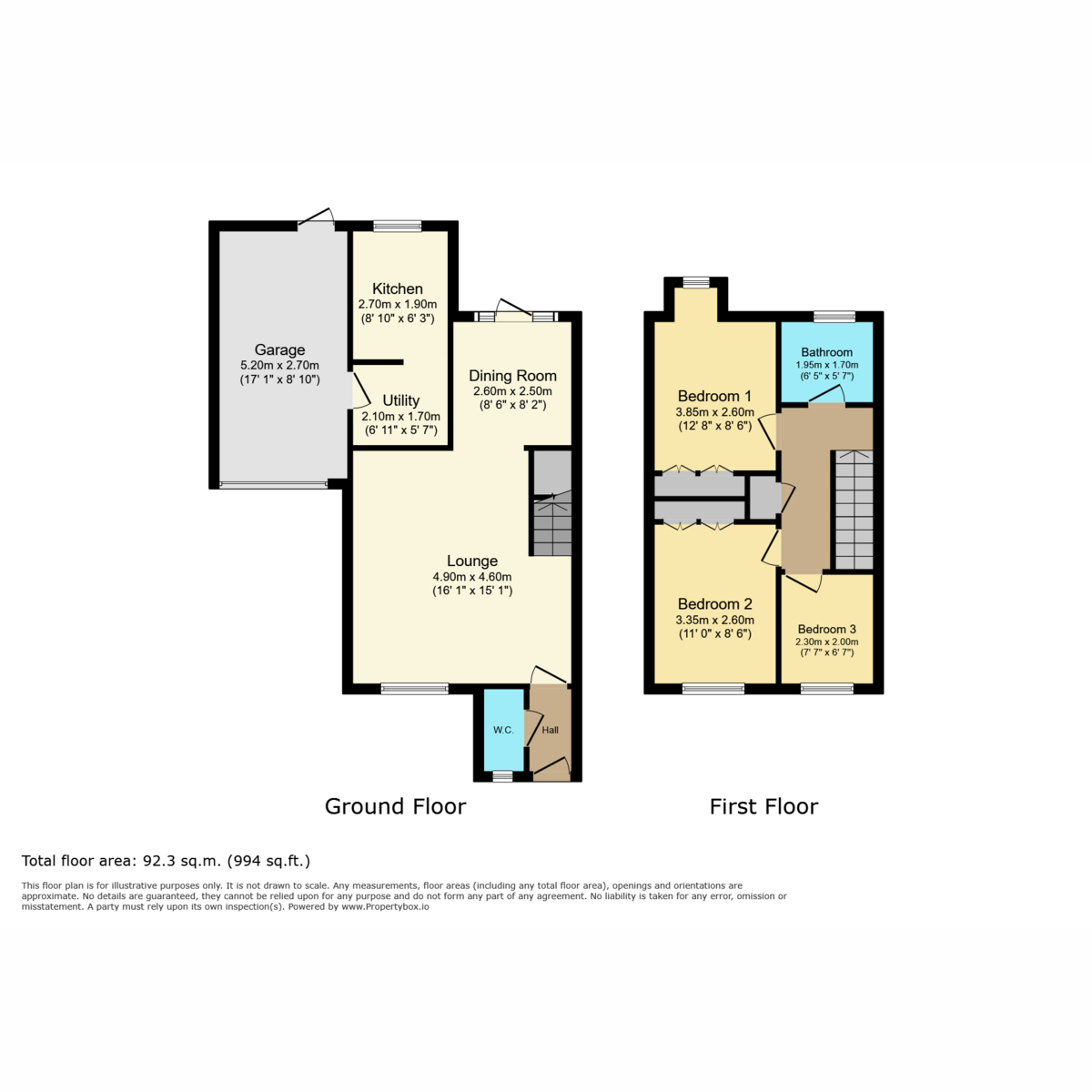 6, Barnwell Close, Thrapston floorplan