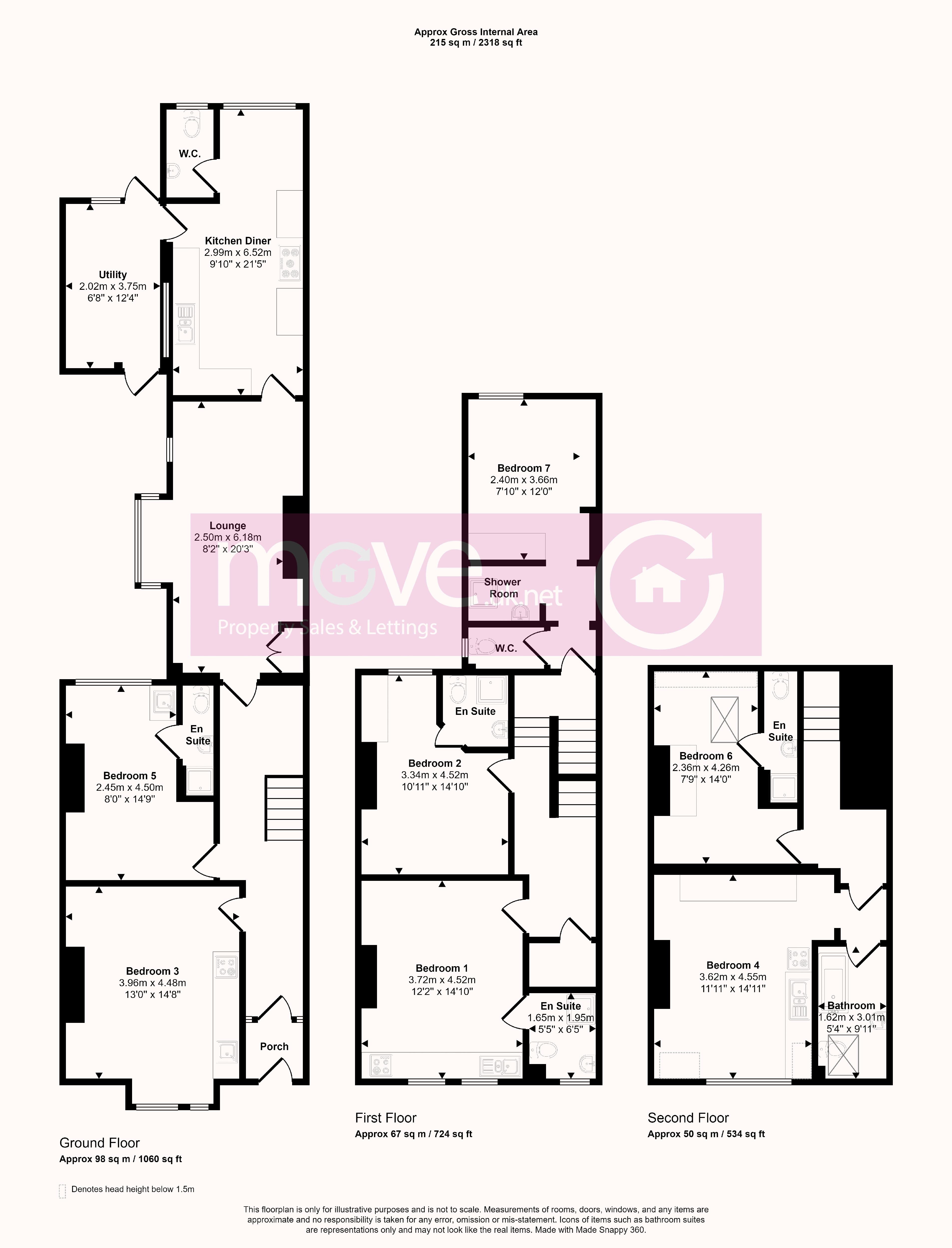 Ombersley Road, Worcester WR3, 7 bedroom semidetached house for sale